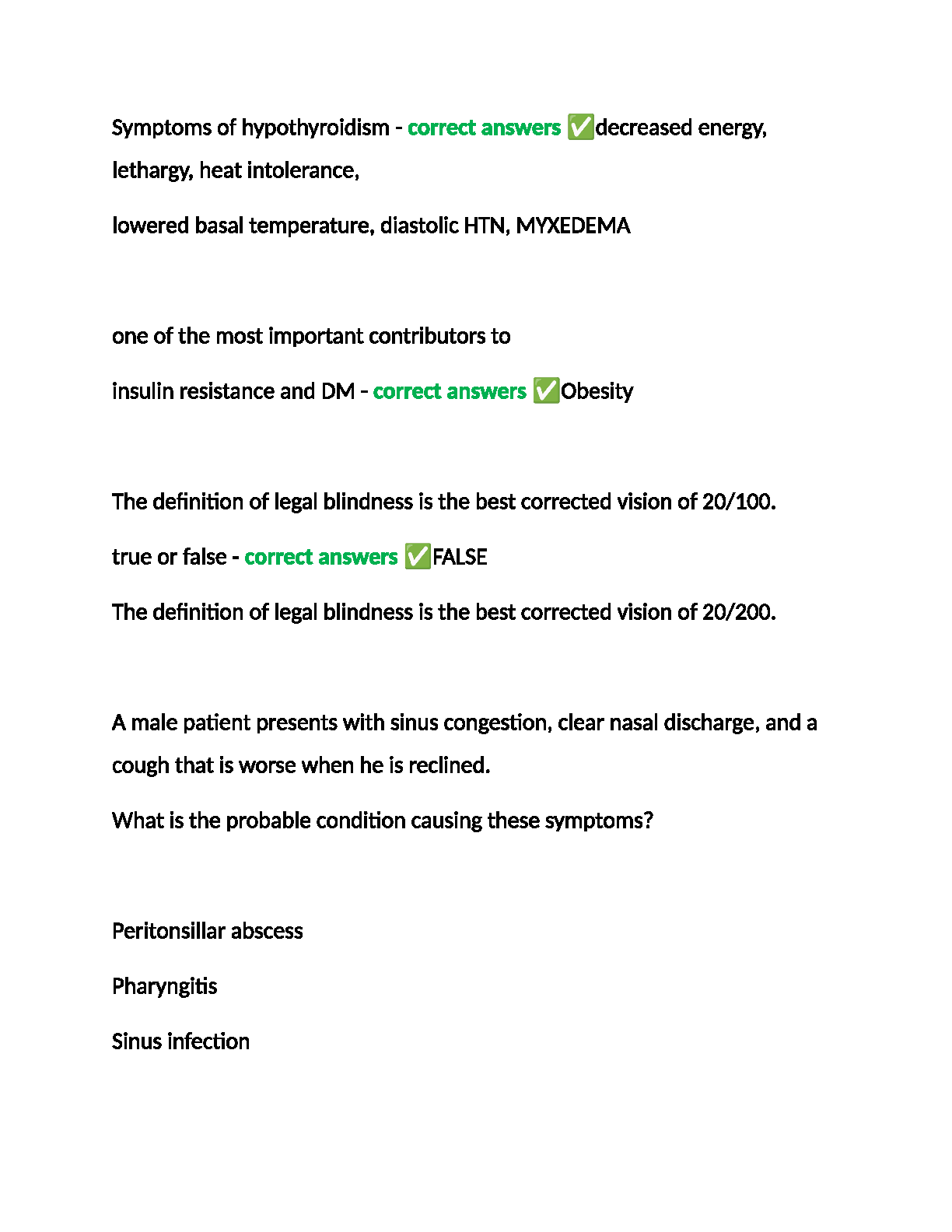 WGU D115 Unit 3 Exam Questions & Answers 2024-2025 IMG-3