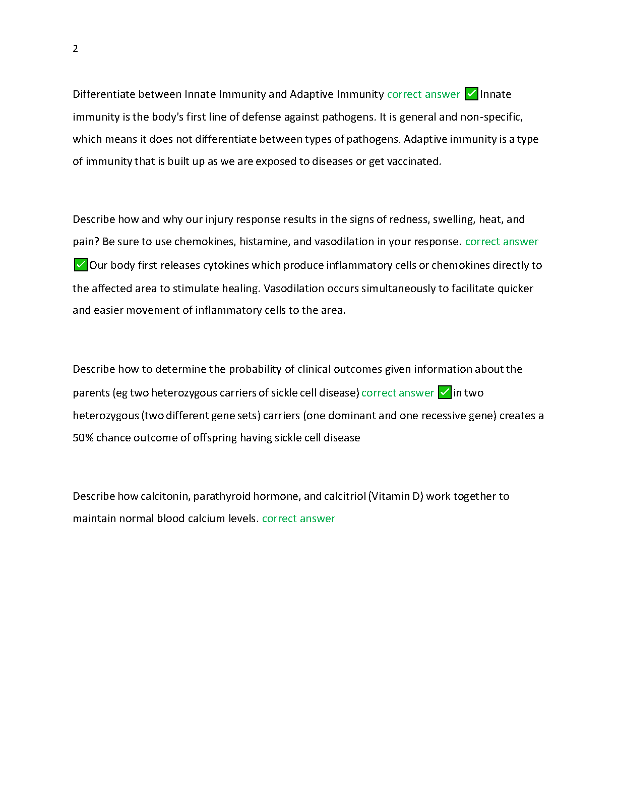 WGU D236 Pathophysiology Test Bank 2023