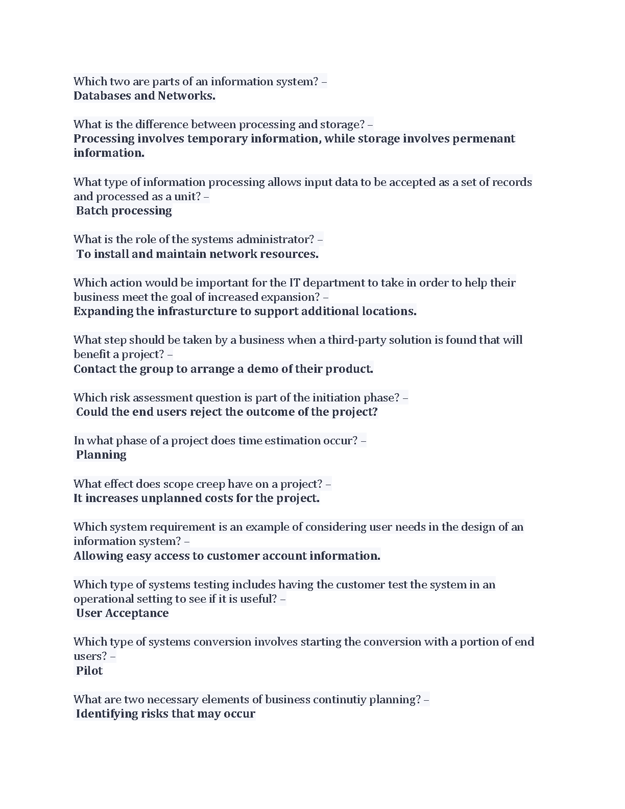WGU C182 Final Exam Study Guide 2024-2025