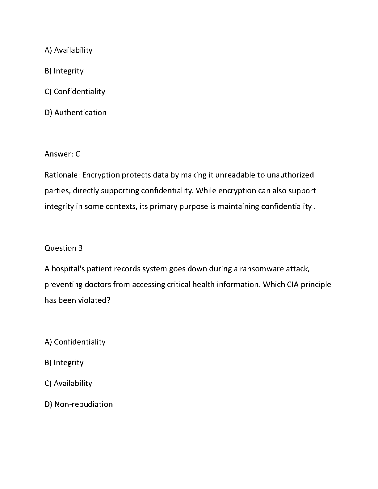 WGU D430 Info Sec 2026 OA Practice Qs & Answers