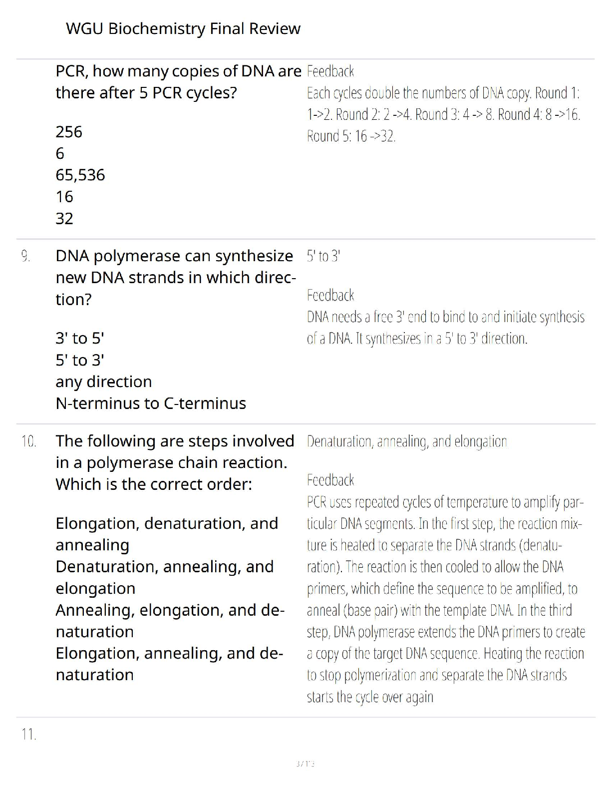 WGU Biochemistry Final Exam Review 2025 IMG-3