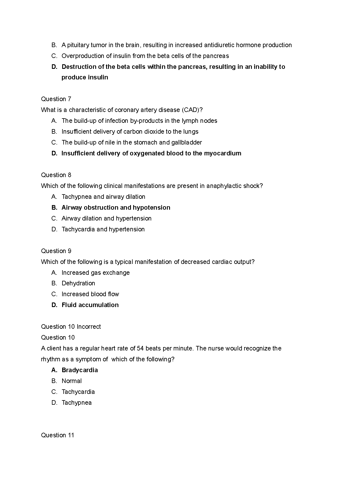 Pathophysiology Test Bank NUR 2063 Grossman 6e Answers 2026/27