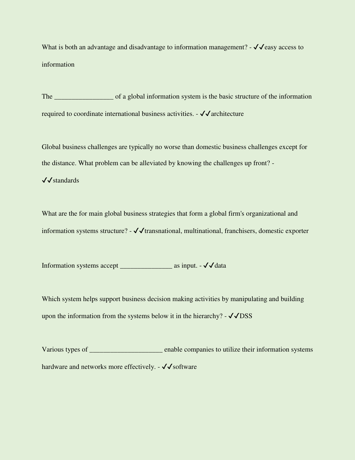 WGU C724 Unit 2 Test Study Guide and Practice Questions