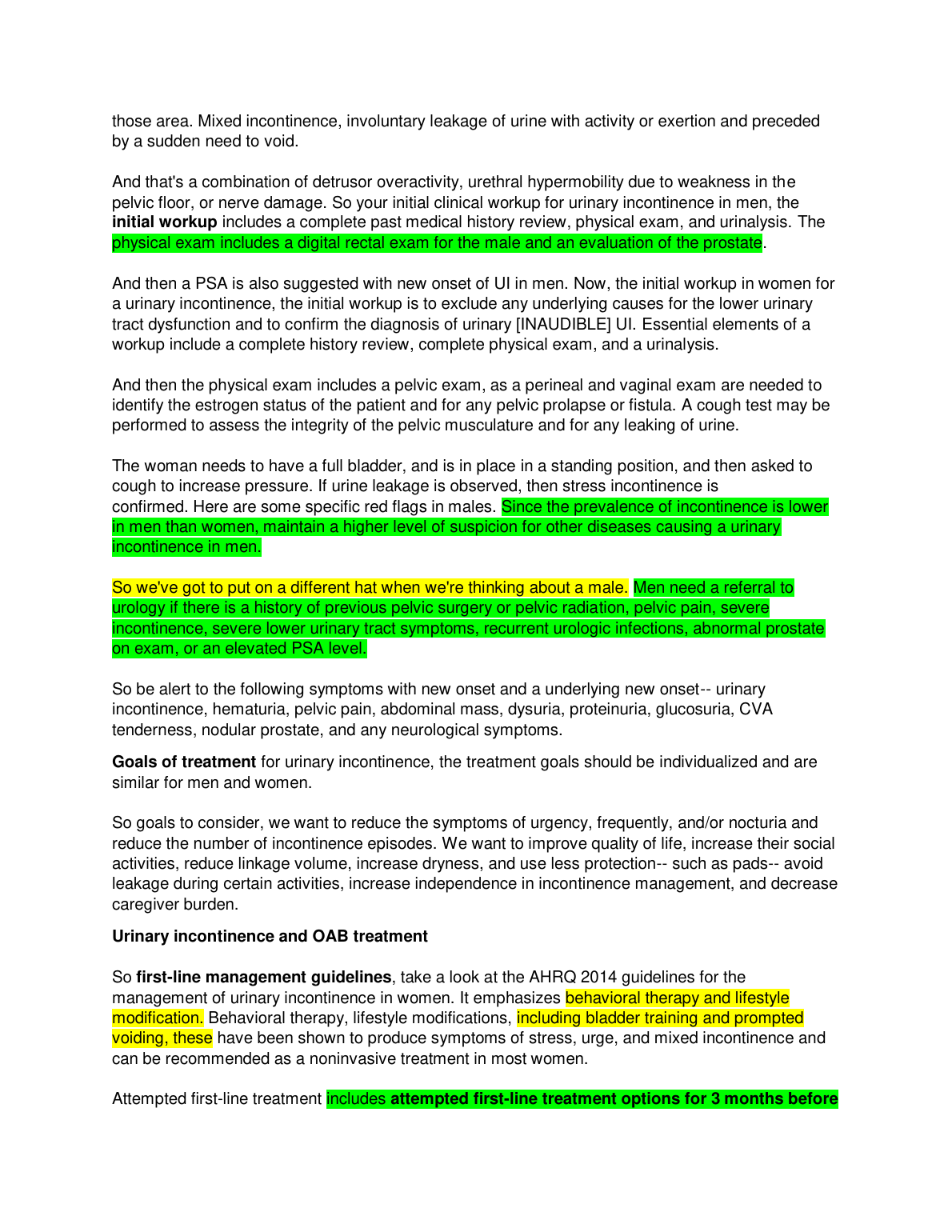 NR601 Week 6 Genitourinary Problems Study Guide IMG-1