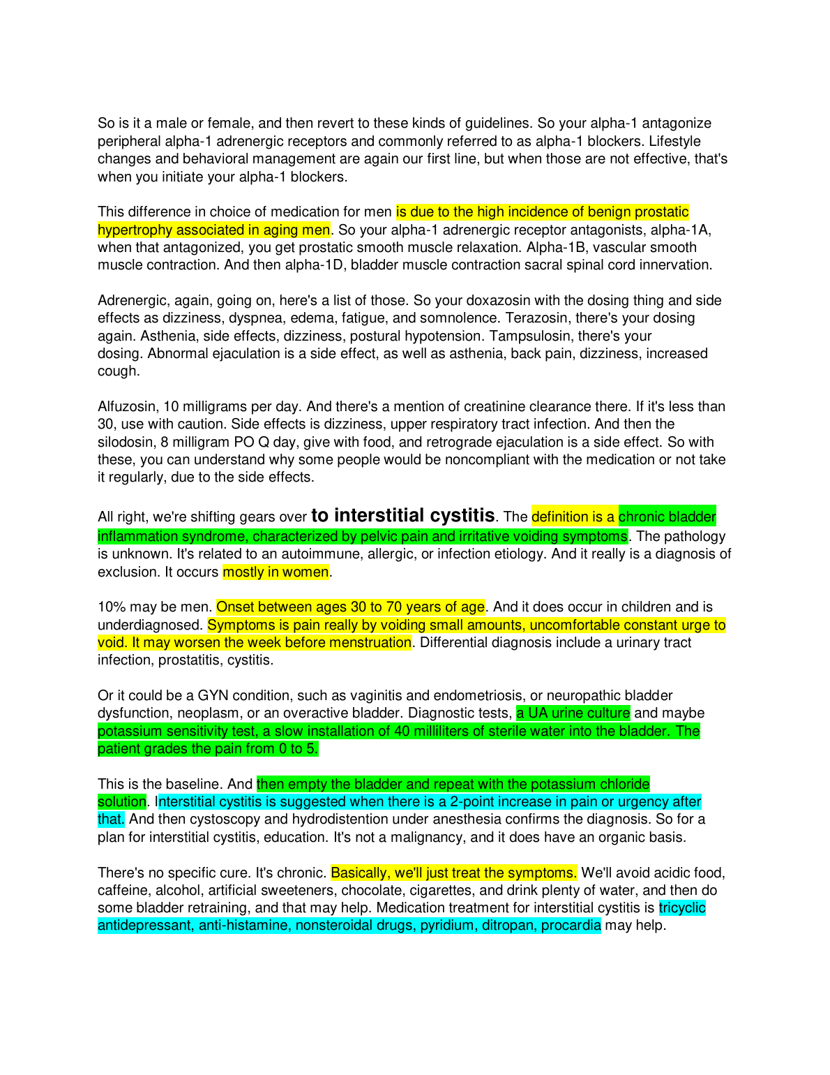NR601 Week 6 Genitourinary Problems Study Guide IMG-3