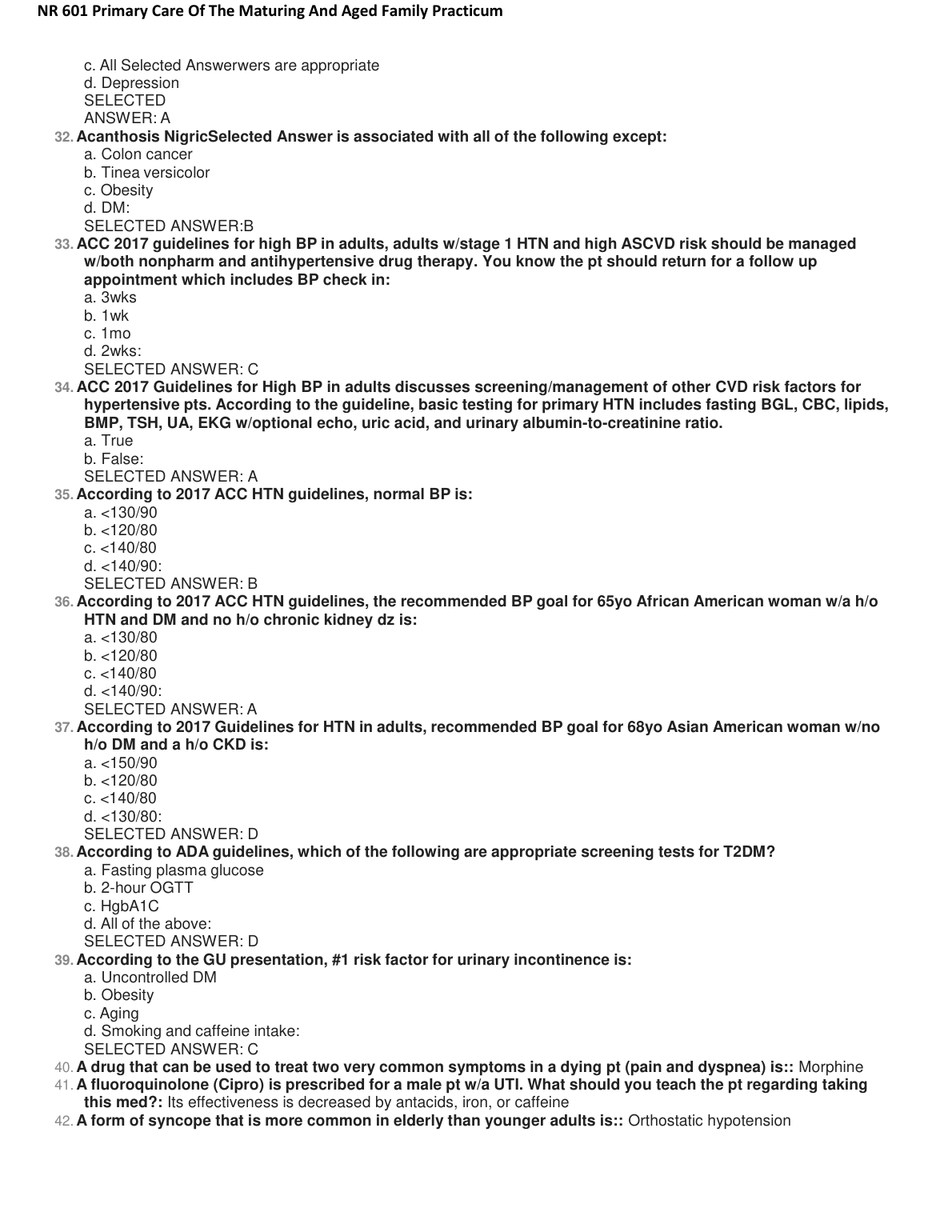 NR 601 Nursing Final Exam Question Bank 2023 IMG-3