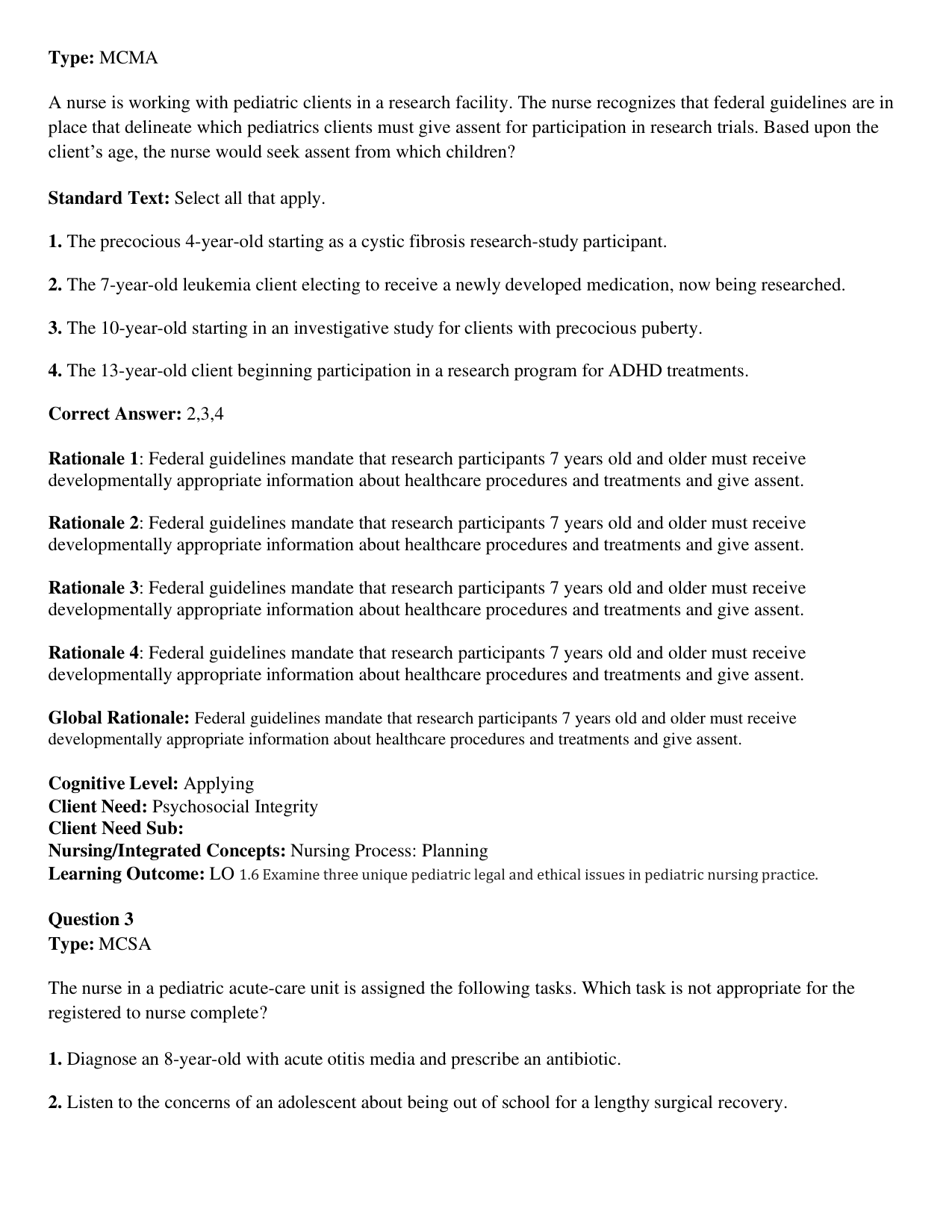 Principles of Pediatric Nursing: Caring for Children, 6th Ed