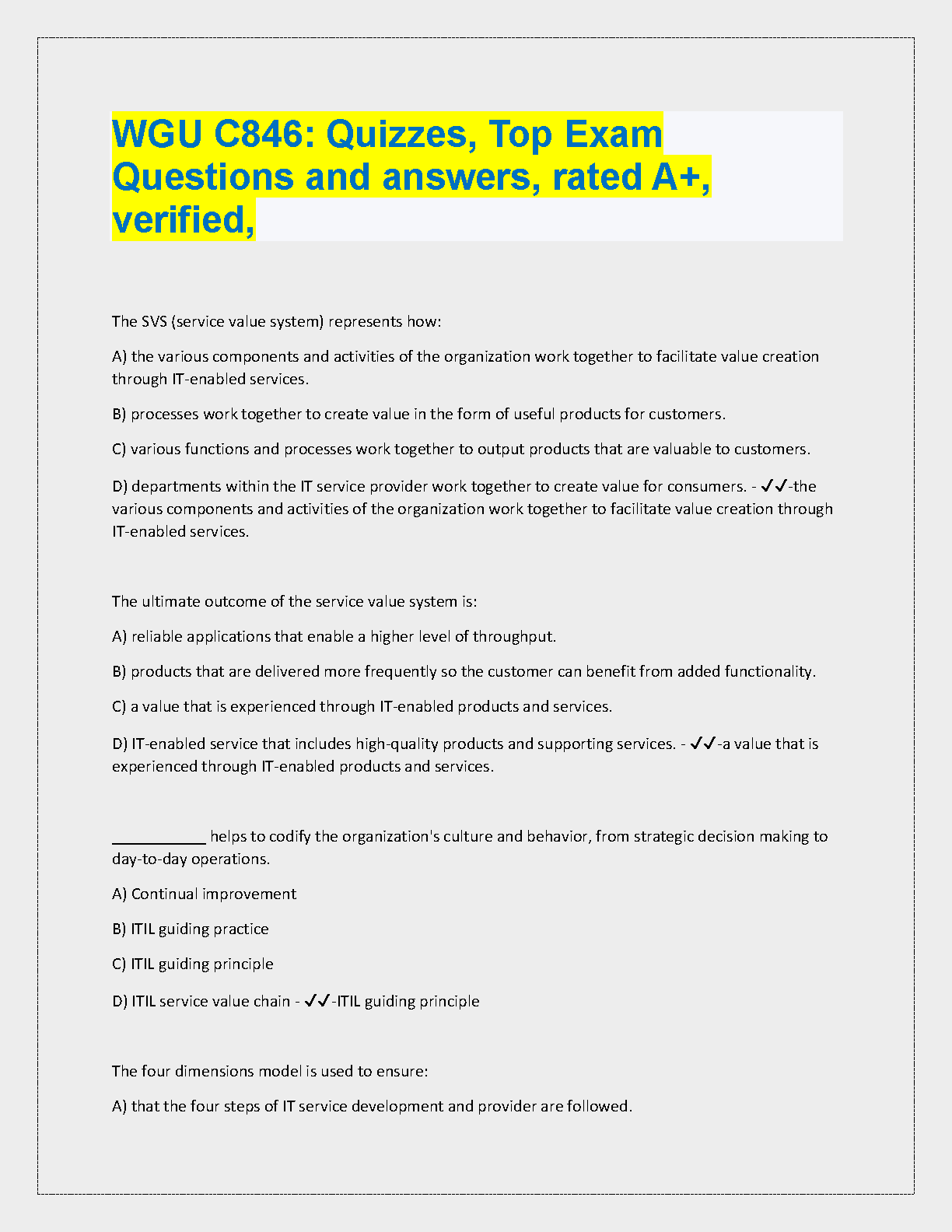 WGU C846 Exam Prep & Practice Questions (2024-2025) IMG-1