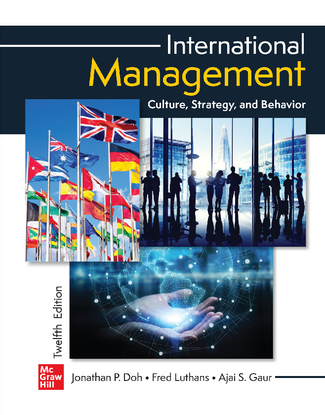 Test Bank International Management 12th Ed Doh Luthans IMG-1