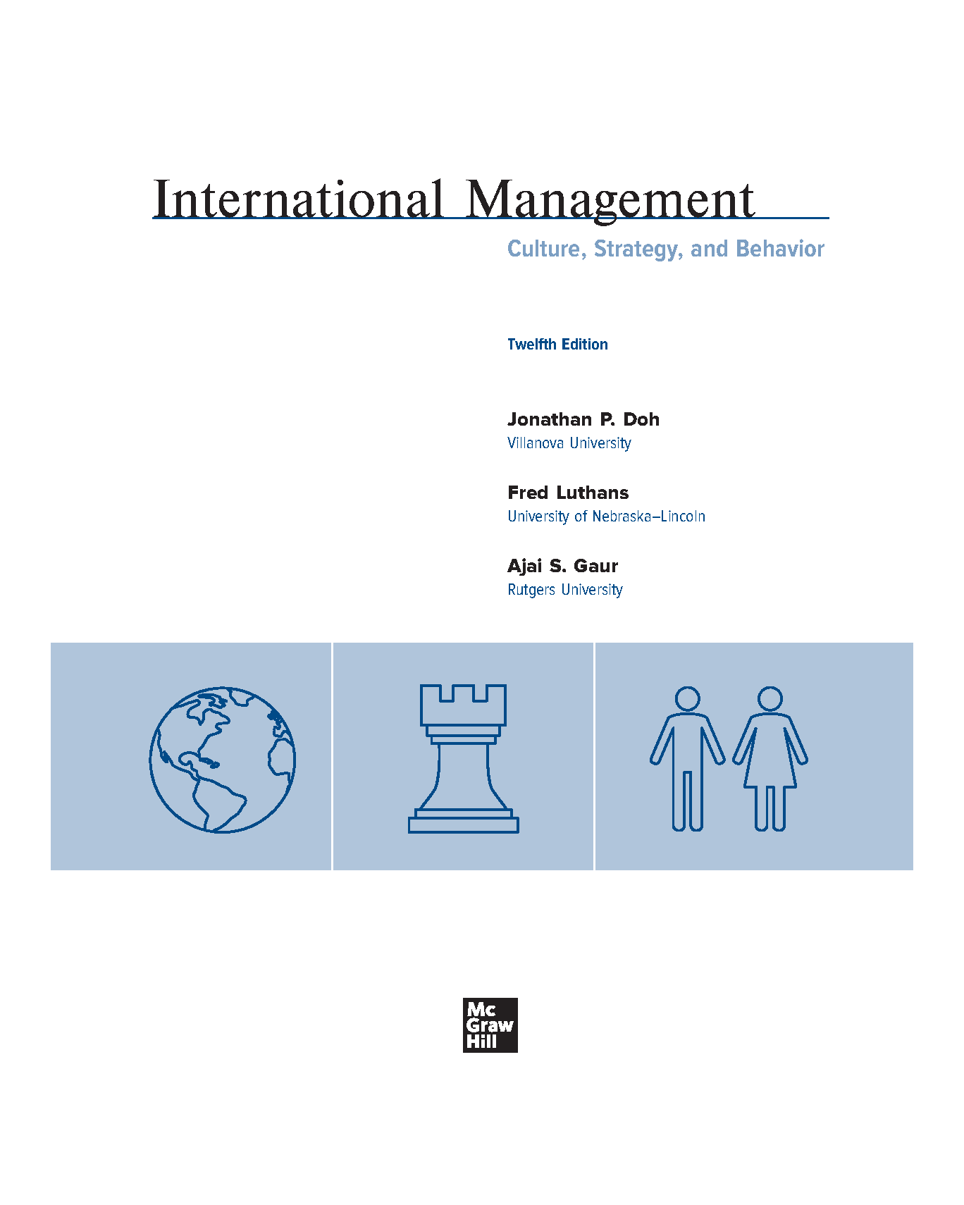 Test Bank International Management 12th Ed Doh Luthans
