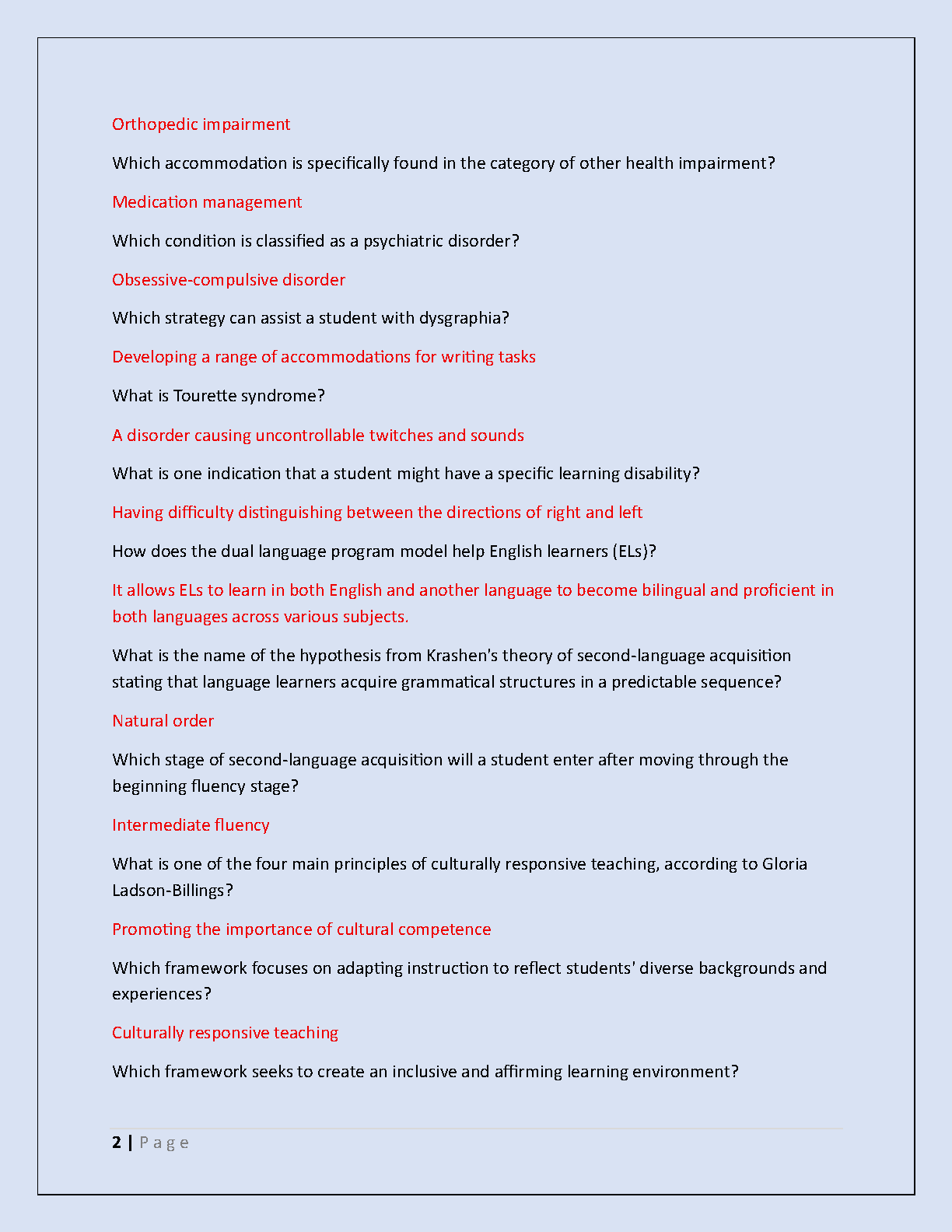 WGU D662 Foundations of Education Final Exam Test Bank 2025