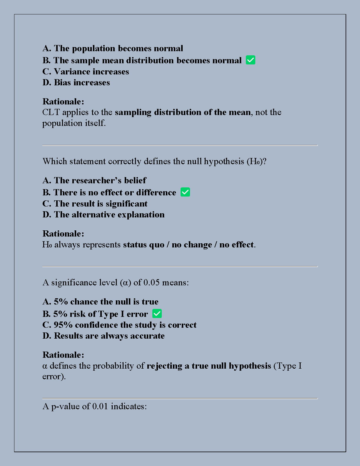 WGU C207 Data-Driven Decision Making Test Bank 2025 IMG-3