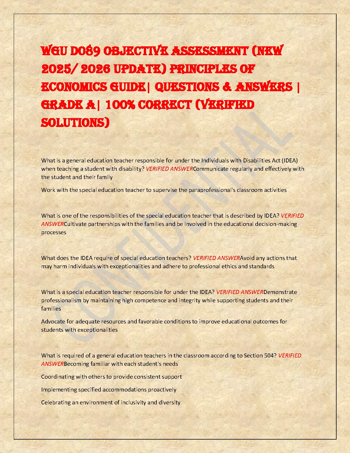 WGU D089 Education Foundations Exam Q&A 2025/2026 IMG-1
