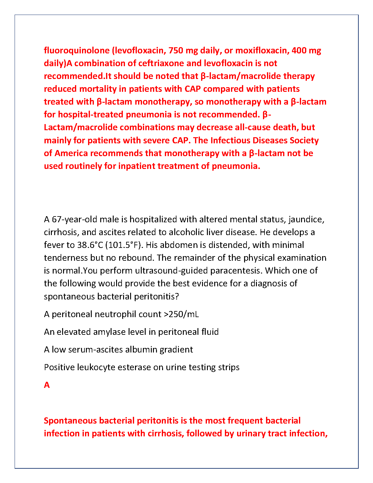 ABFM KSA 2026/27 Care of Hospitalized Patients Questions and Answers IMG-3