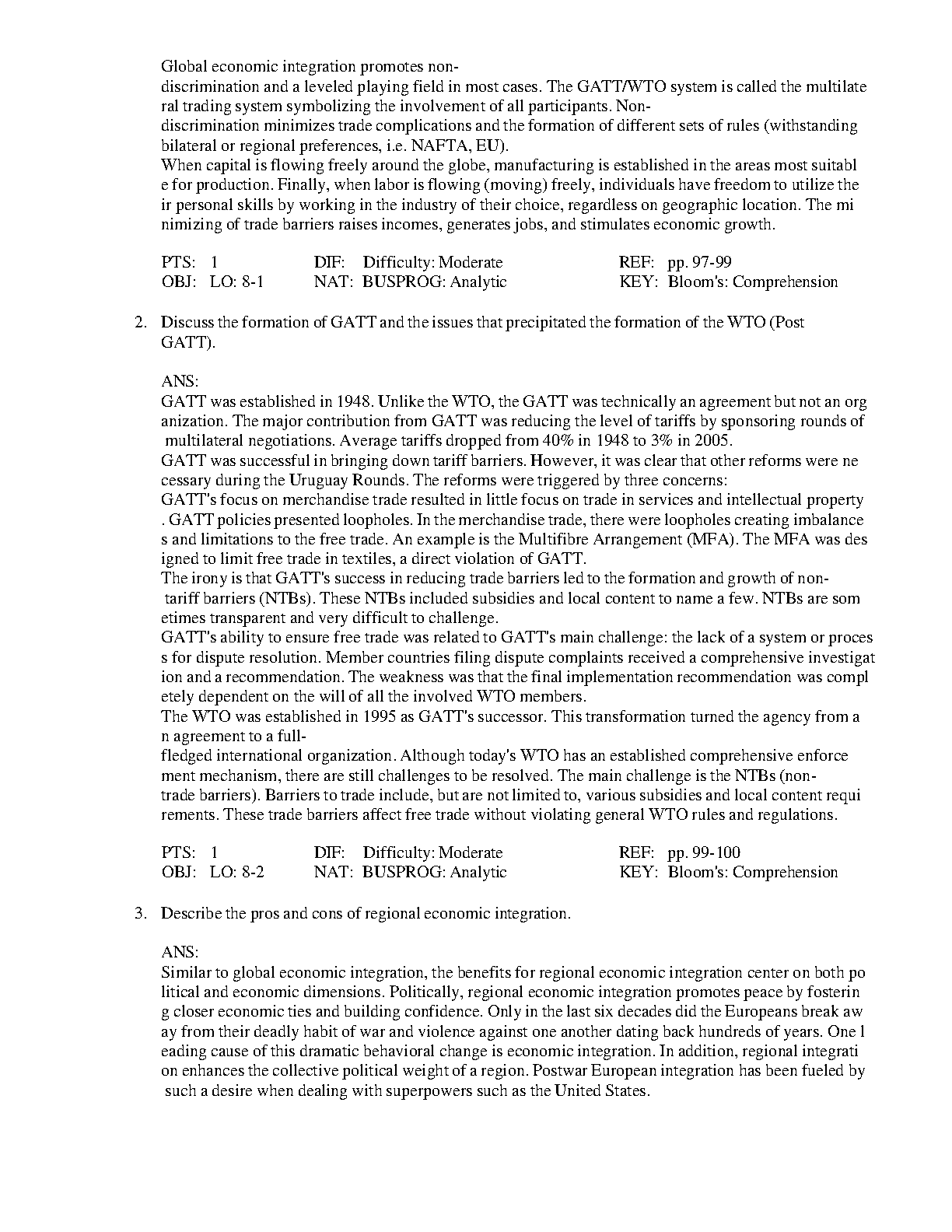 Global Business 3rd Edition Test Bank IMG-1