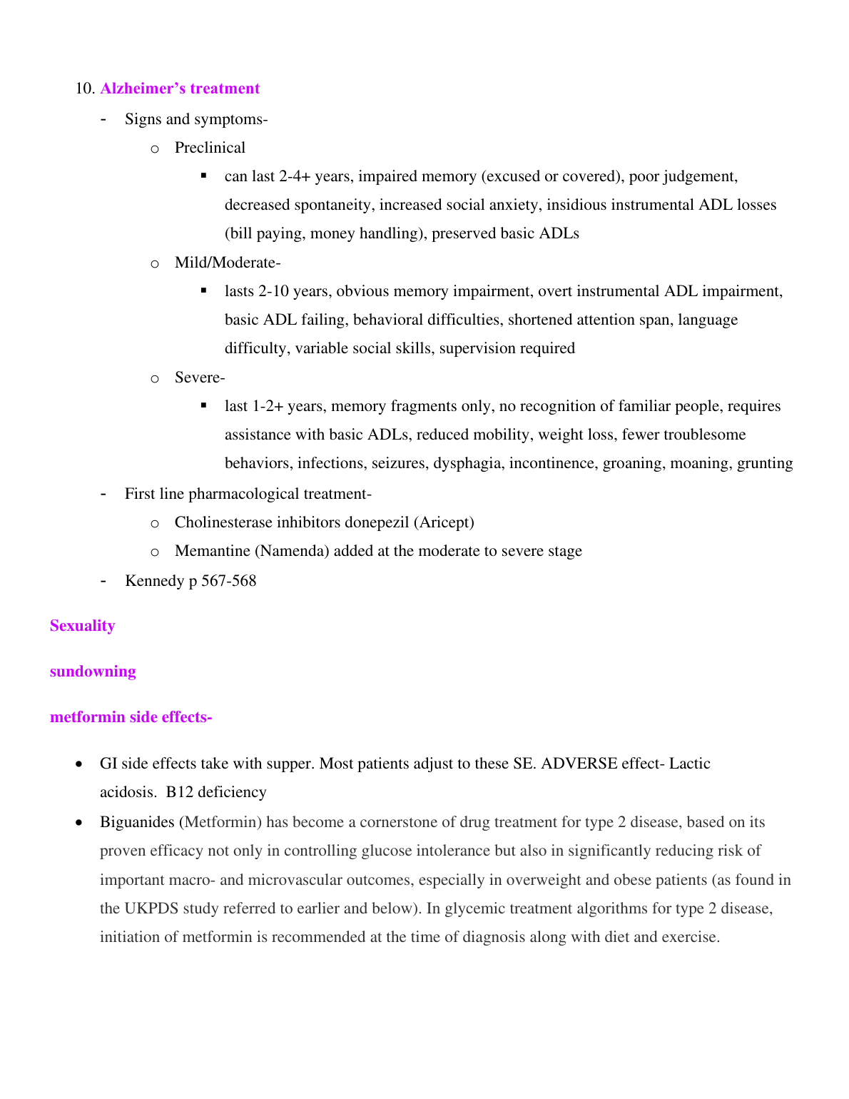 NR 601 Geriatric Care Exam Review Chamberlain 2023 Study Guide IMG-1