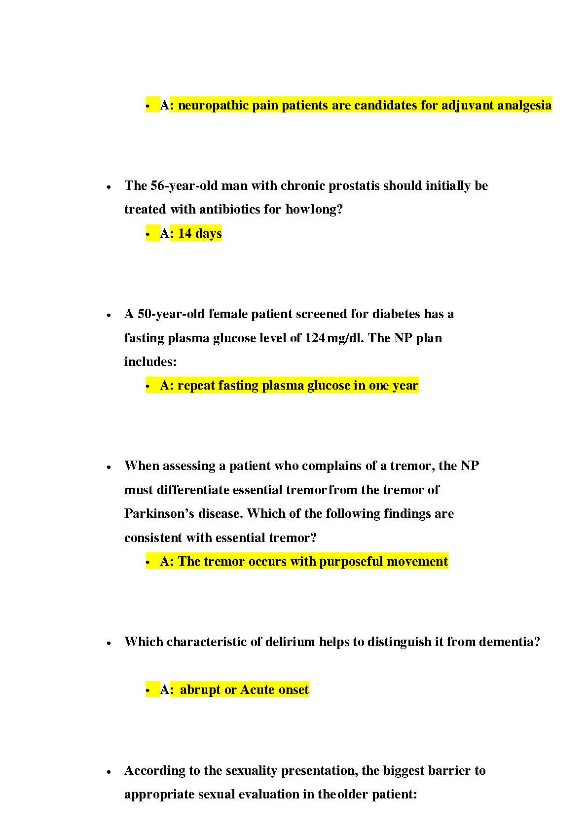 NR 601 Final Exam Test Bank 2023 Chamberlain Nursing IMG-3