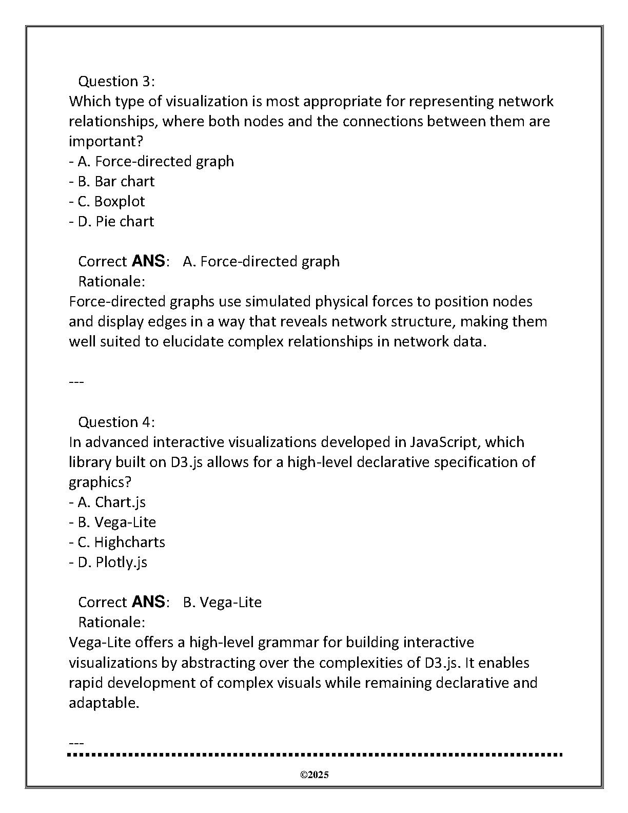 WGU DTAN 3221 Data Visualization Exam Prep 2025 IMG-3