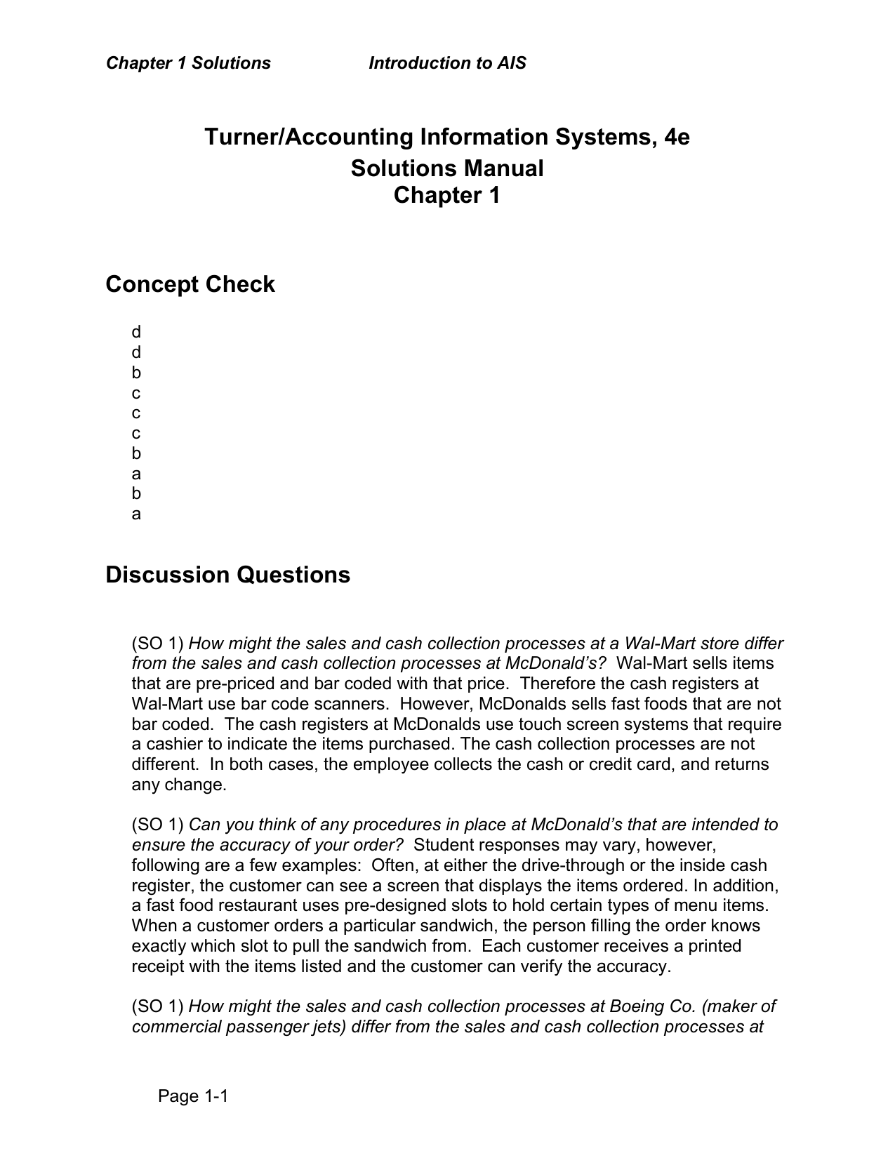 Accounting Information Systems: Controls and Processes