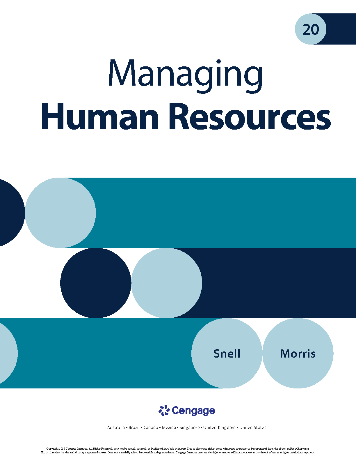 HR Management Test Bank Snell Morris Cengage