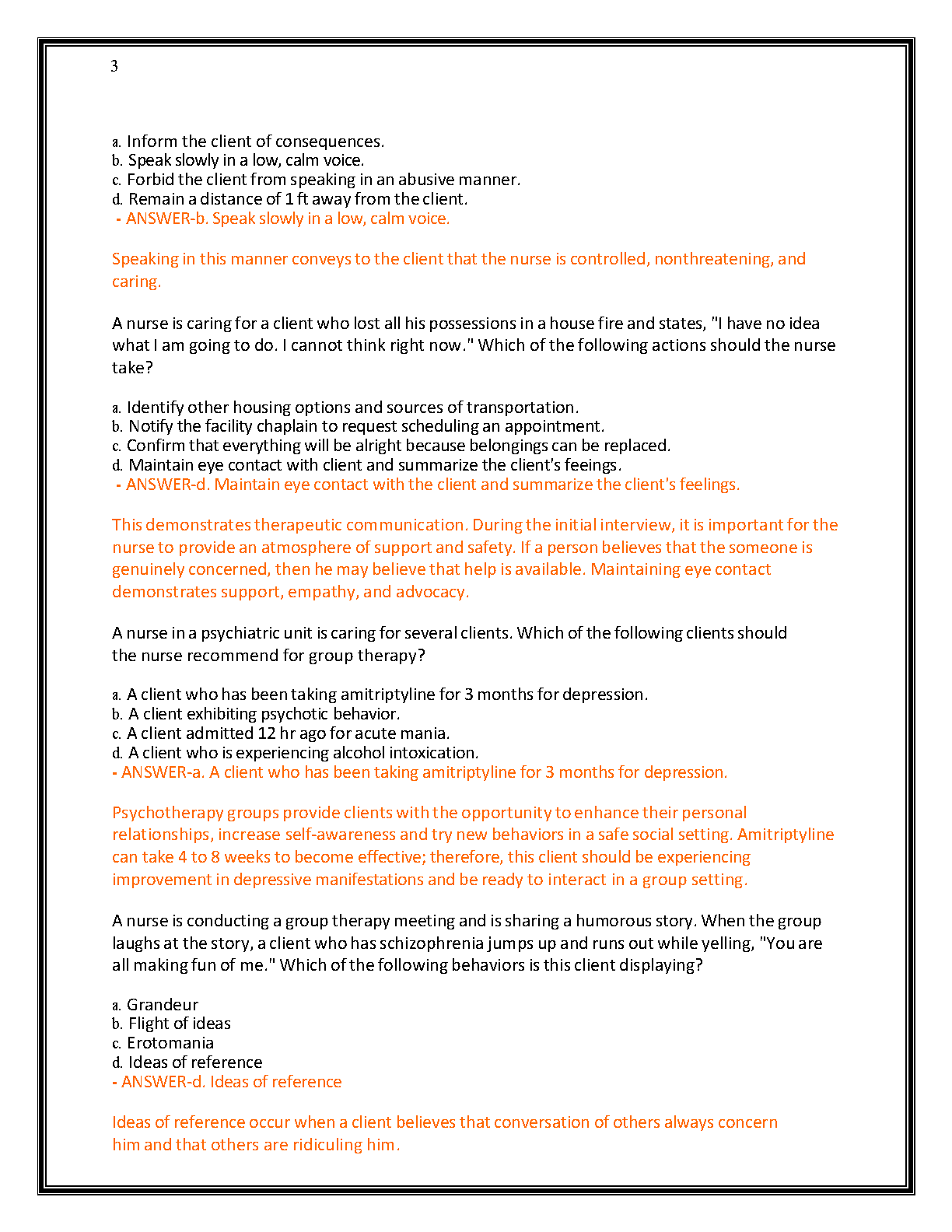 ATI RN Mental Health Psych Exam Prep 2025/2026 Questions and Answers IMG-3