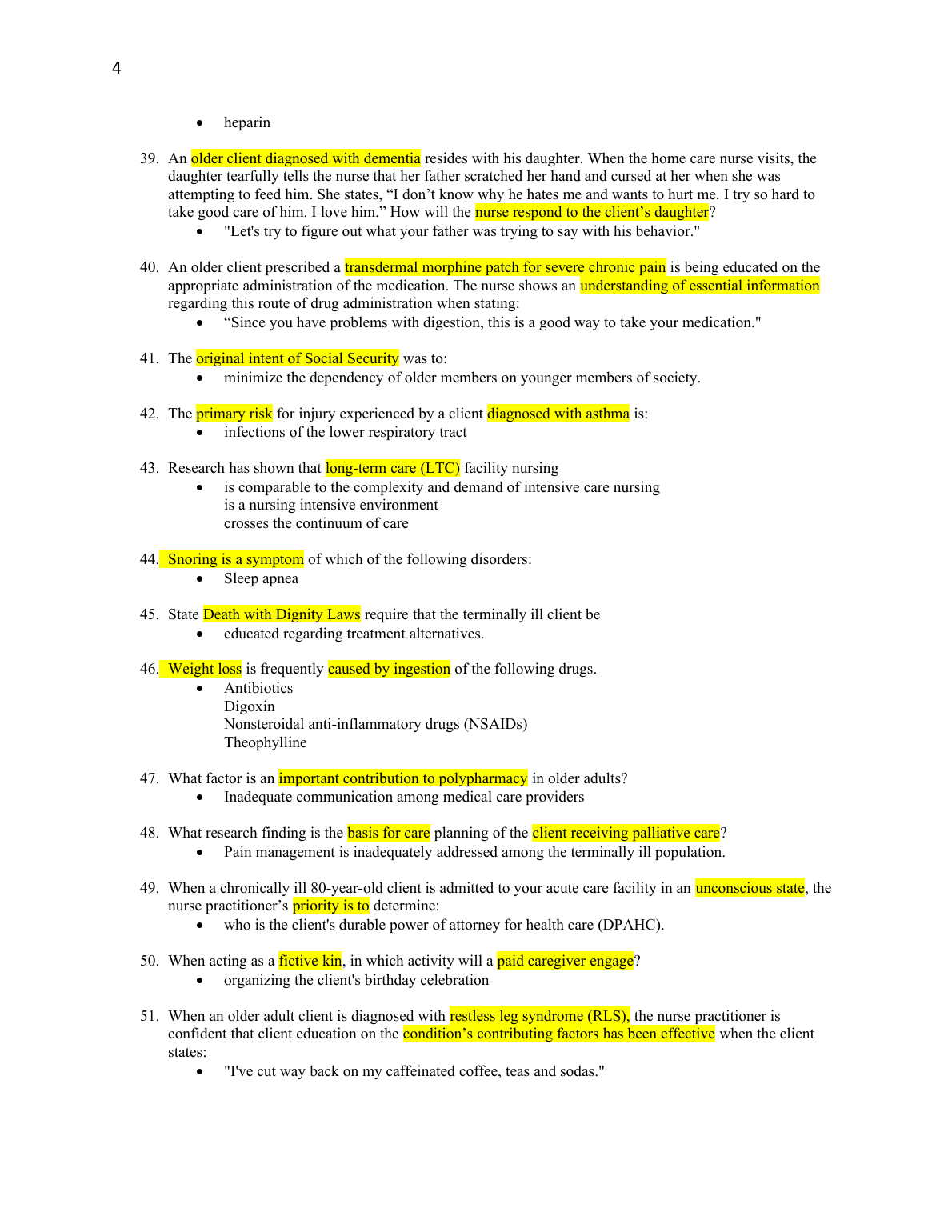 NR 601 Final Exam 2 Q&A 2023/24 | Nursing Test Bank IMG-1