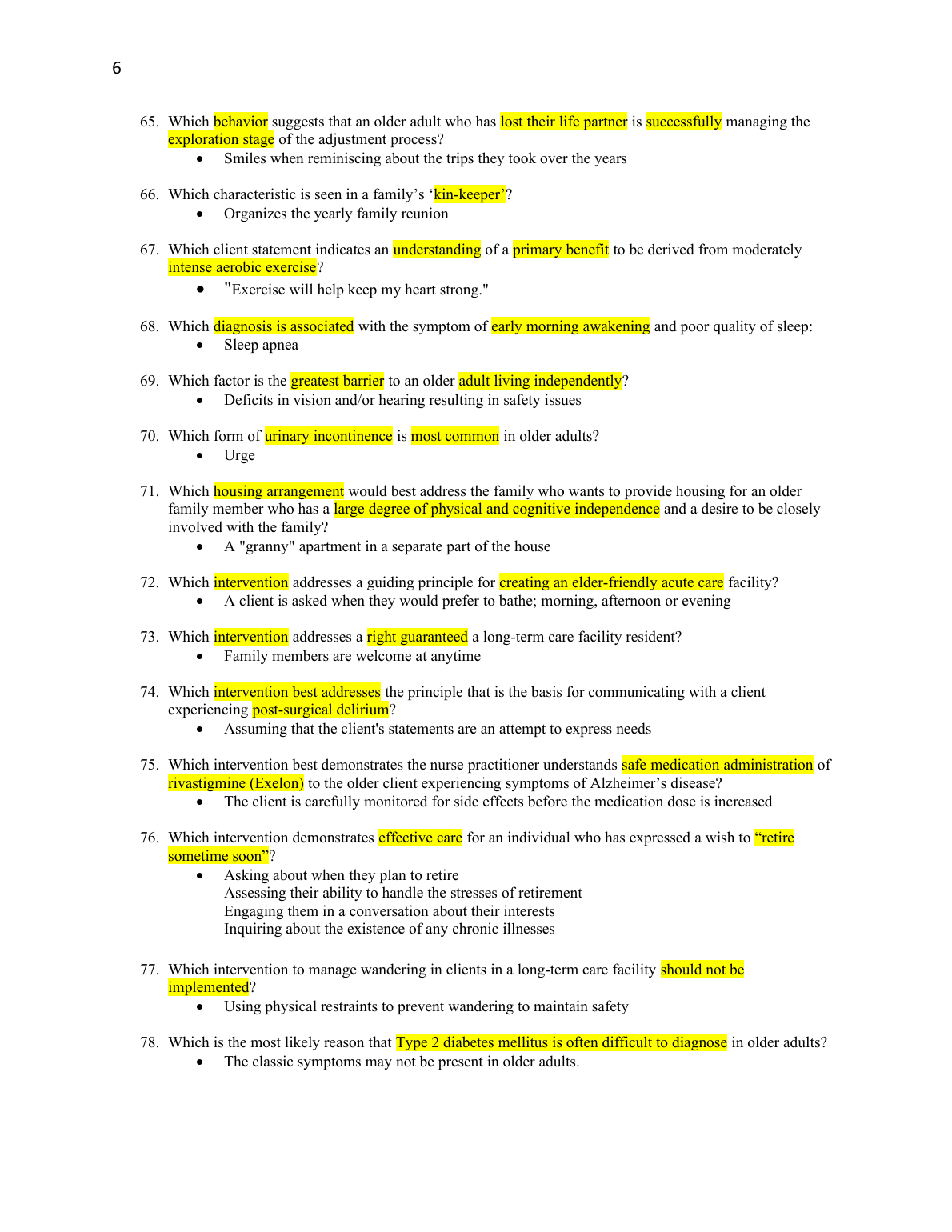 NR 601 Final Exam 2 Q&A 2023/24 | Nursing Test Bank IMG-3