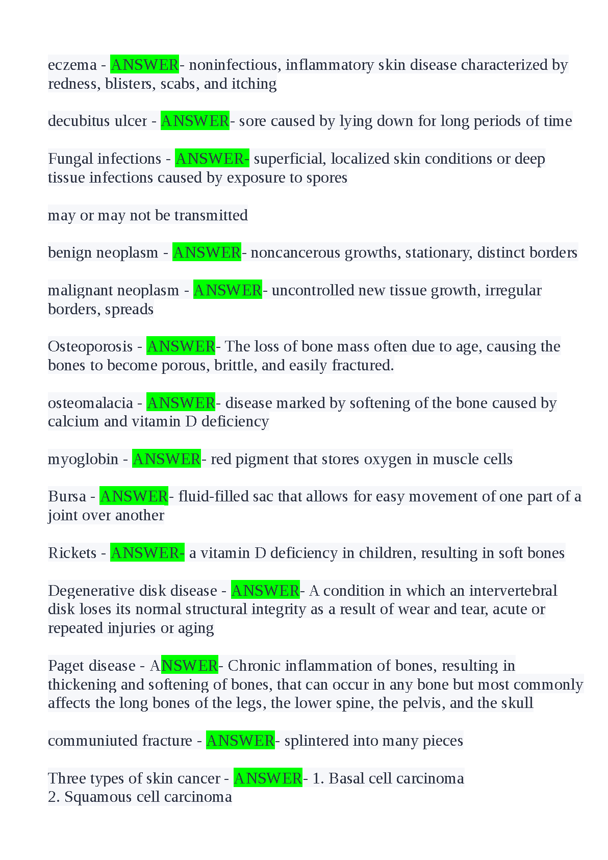 WGU D236 Pathophysiology Final Exam Questions IMG-3