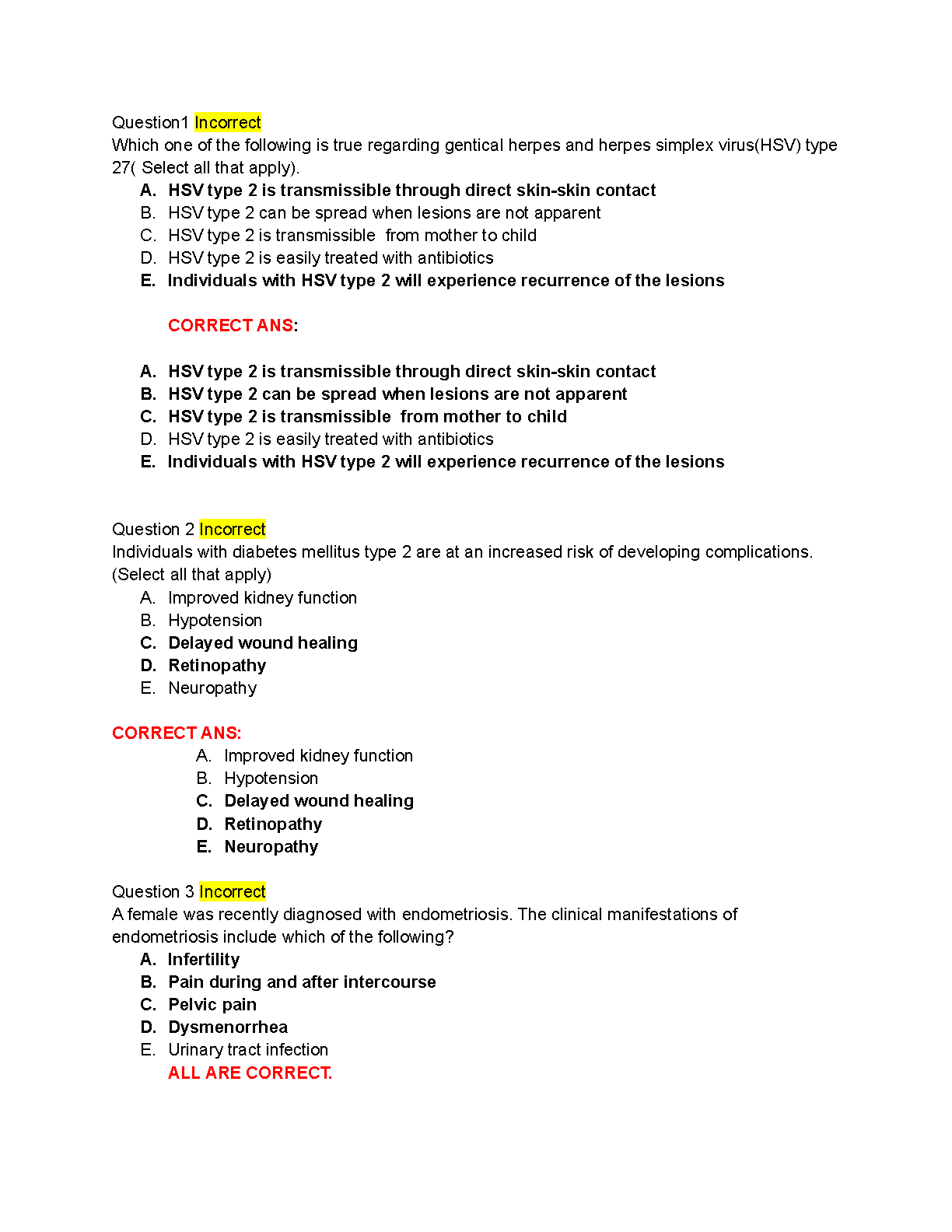 Lewis Med Surg Nursing Test Bank 12th Ed 2026 Questions & Answers IMG-1