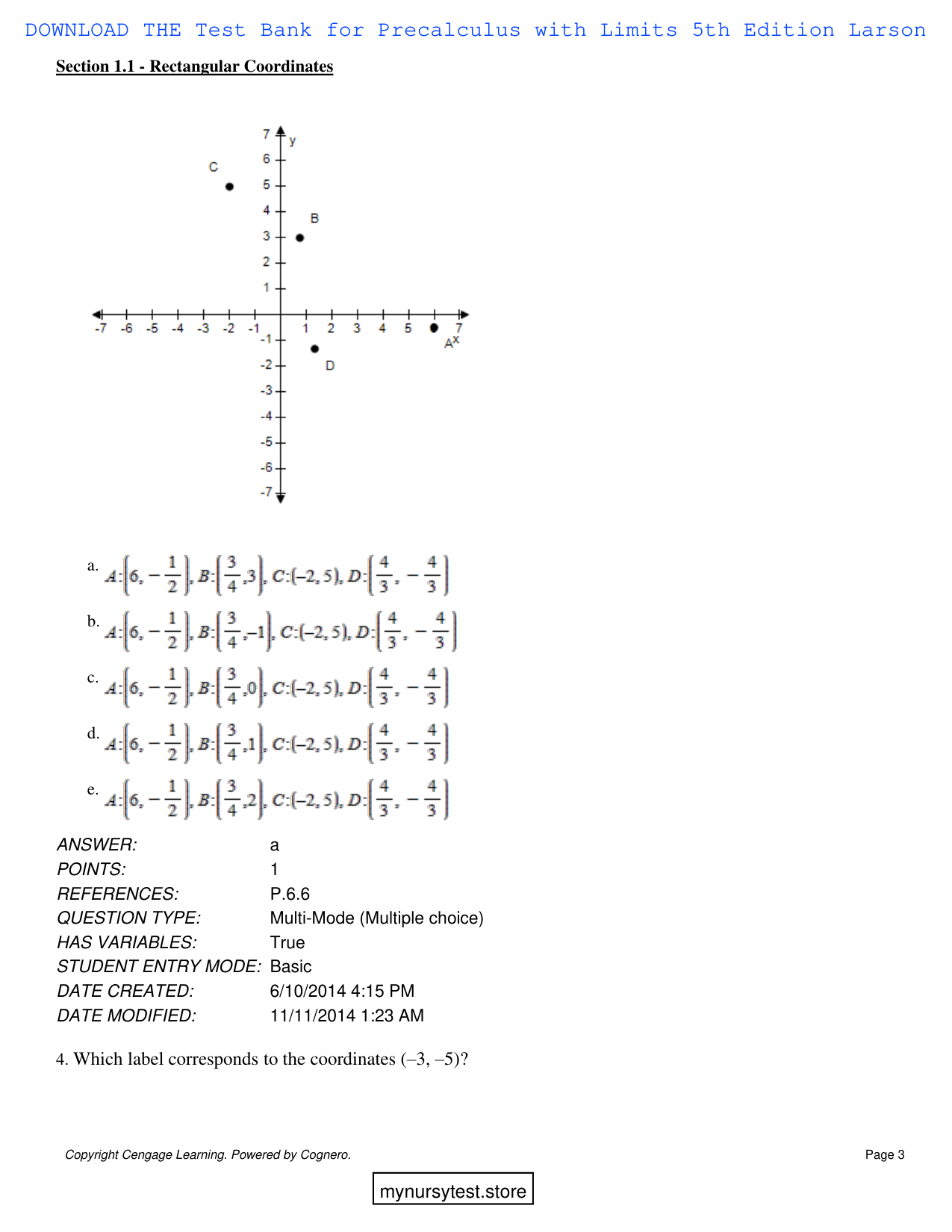 Precalculus with Limits, 5th Edition IMG-3