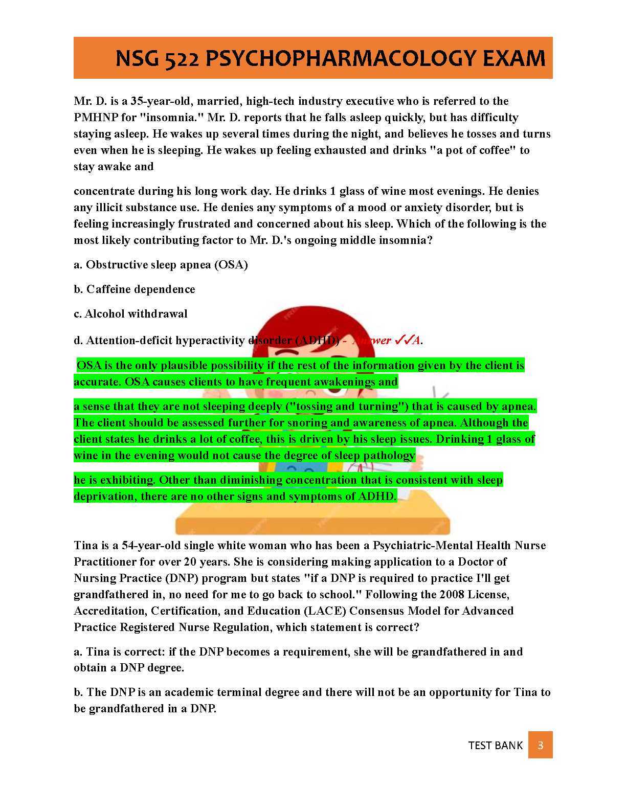 NSG 522 Psychopharmacology Exam Prep 2026-27 IMG-3