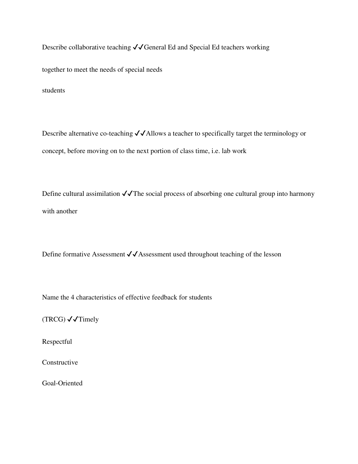 WGU D096 Fundamentals of Diverse Learners Exam 2023 IMG-3