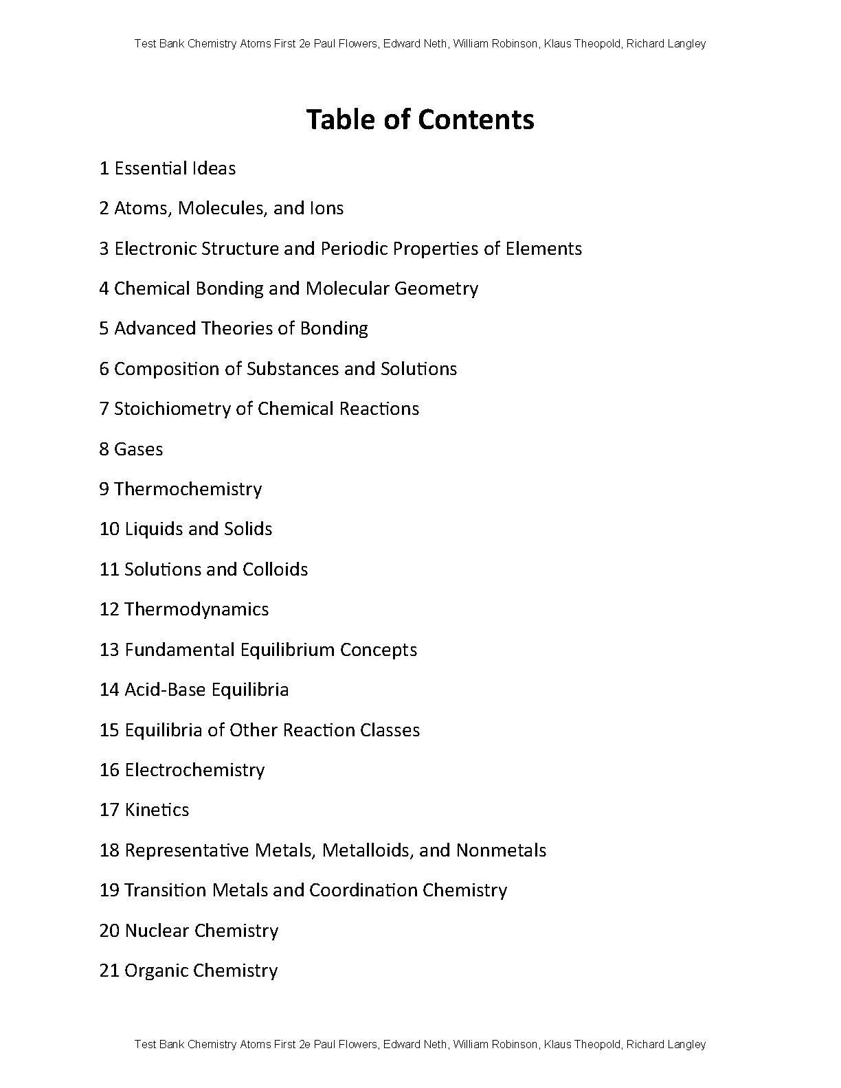 Chemistry Atoms First 2e Test Bank - All Chapters 1-21 Questions IMG-3