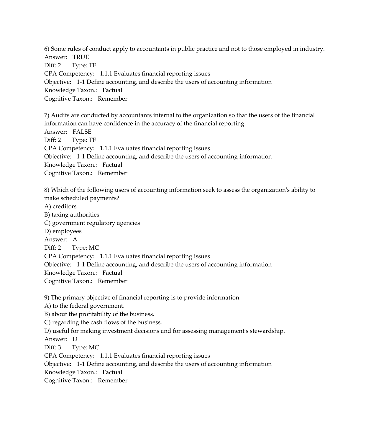 Horngren's Accounting 12th Edition TEST BANK IMG-3