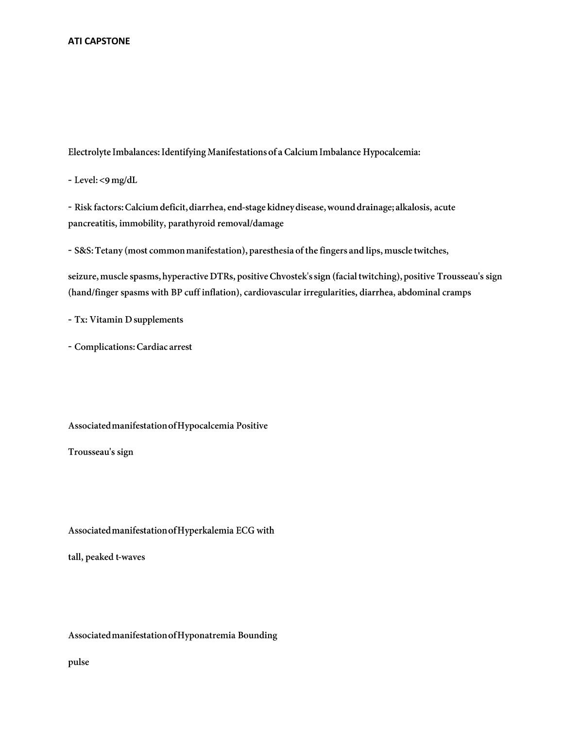ATI Capstone 2026/27 Study Guide with Answers