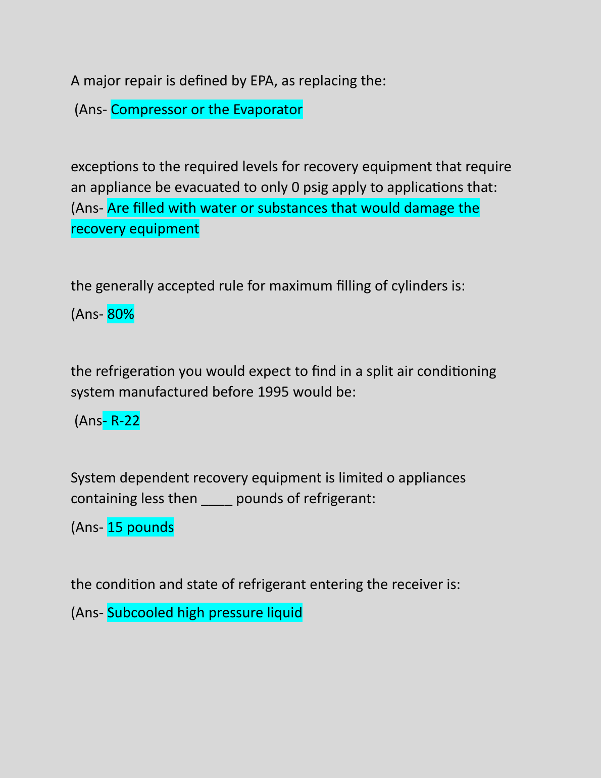 EPA 608 Exam Prep 2026 | SkillCat Test Bank with Answers IMG-1