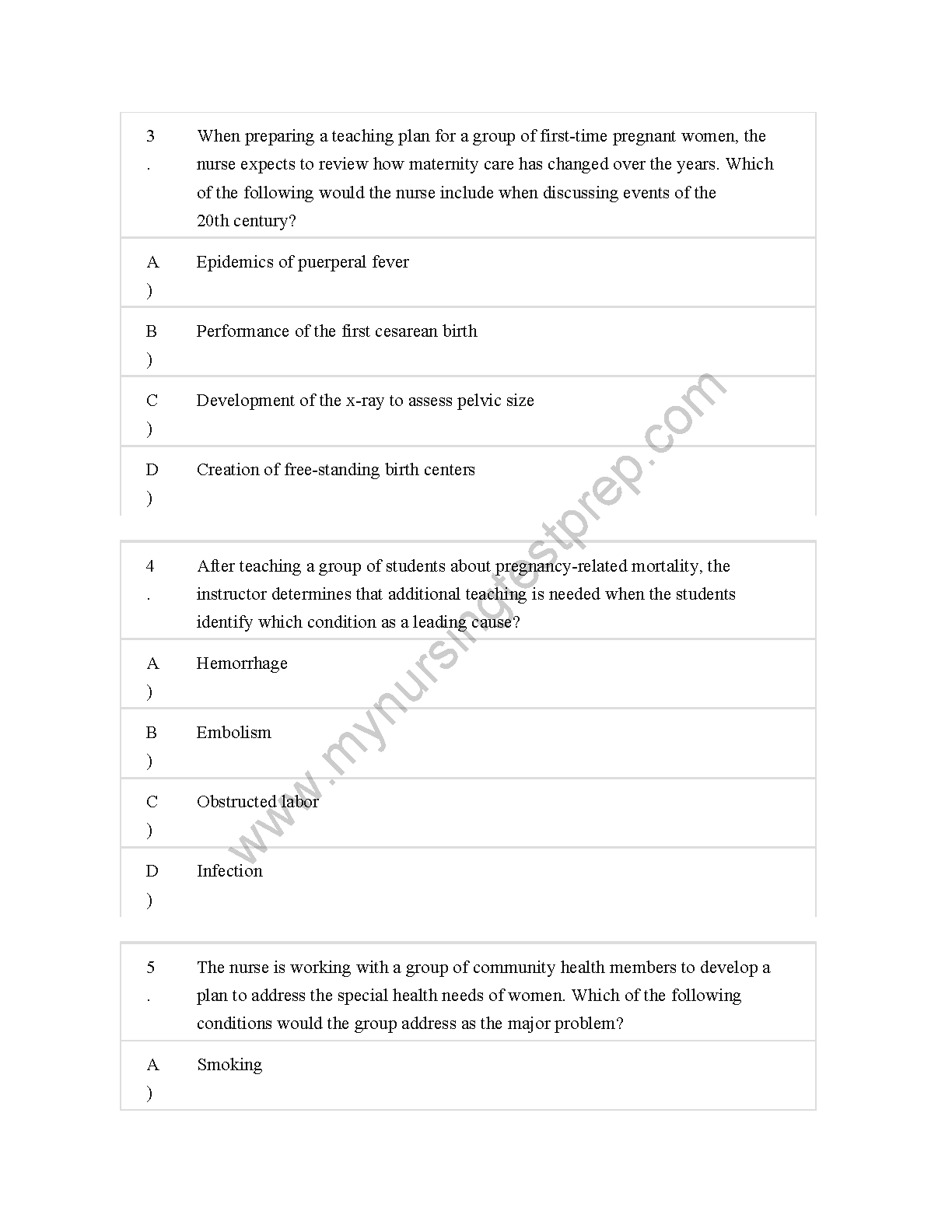Ricci Maternity Nursing Test Bank 2026/27 NCLEX Prep