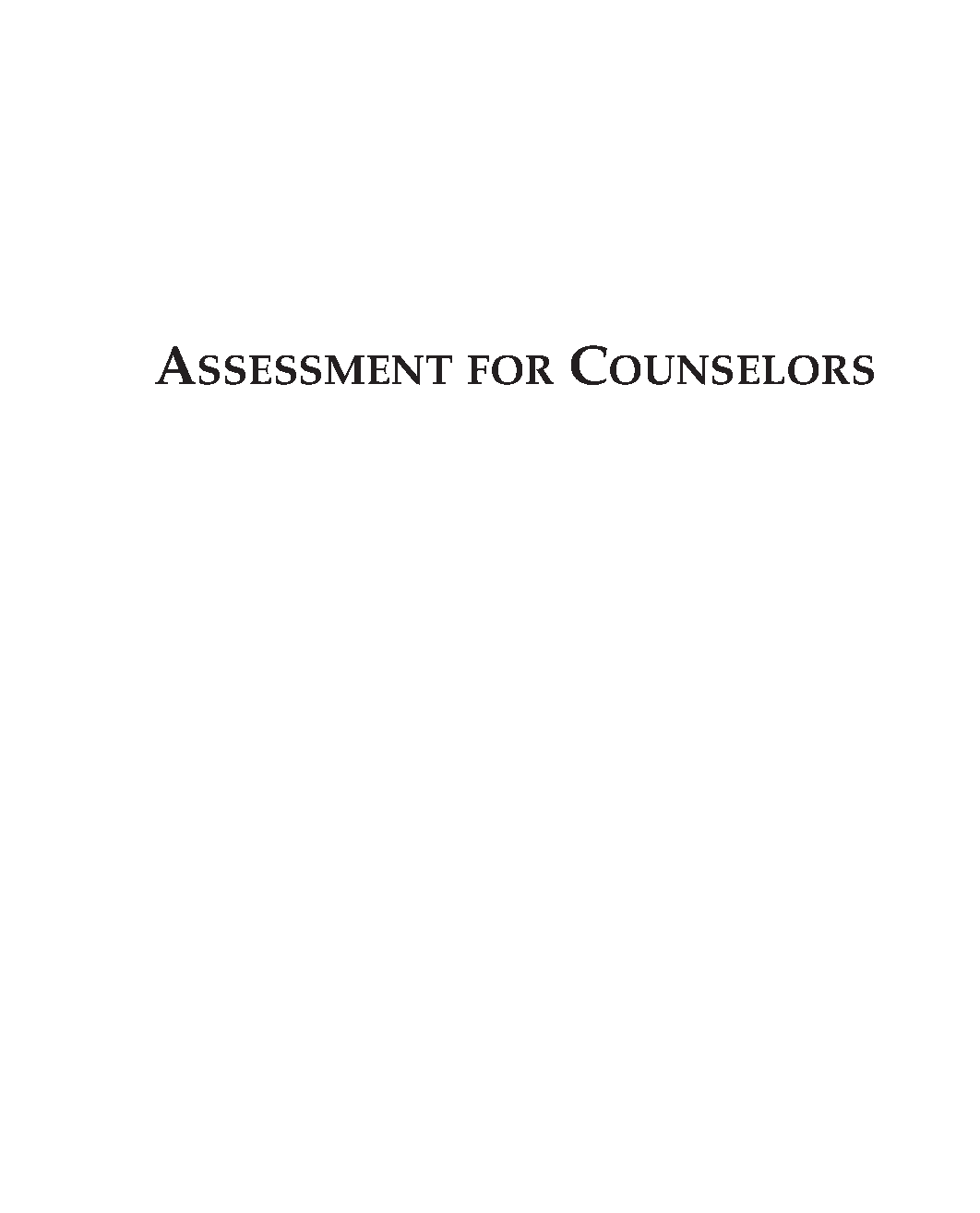 Erford Assessment for Counselors Test Bank 2026
