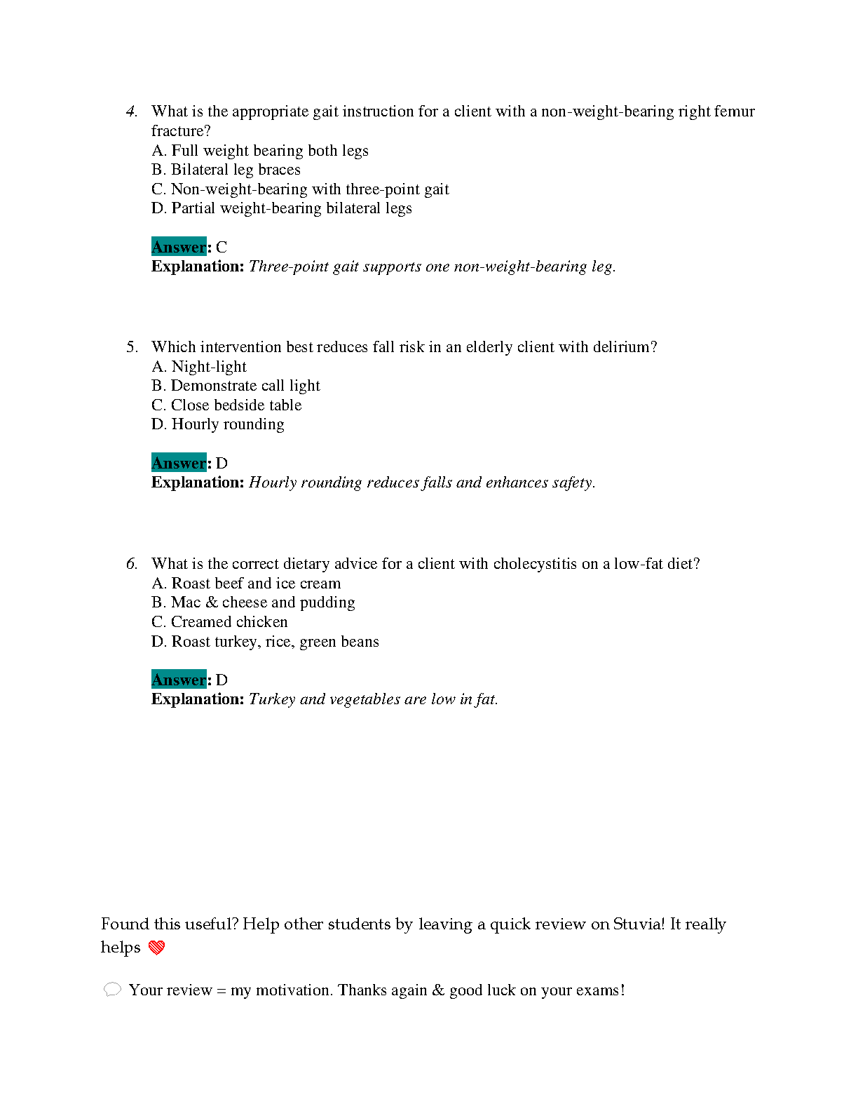ATI Fundamentals Nursing Test Bank 2026: MCQs & Answers IMG-3