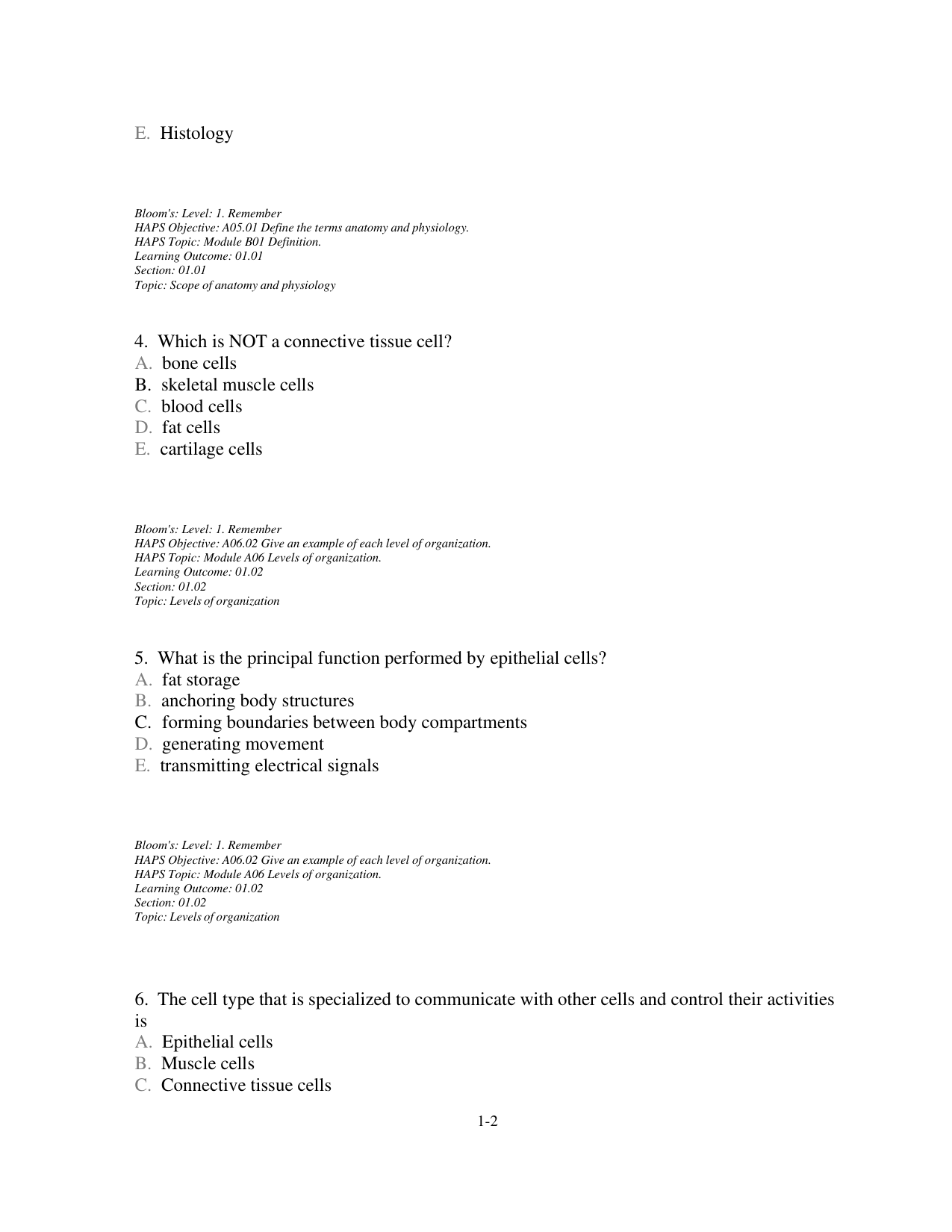 Vander's Human Physiology 14th Edition TEST BANK IMG-3