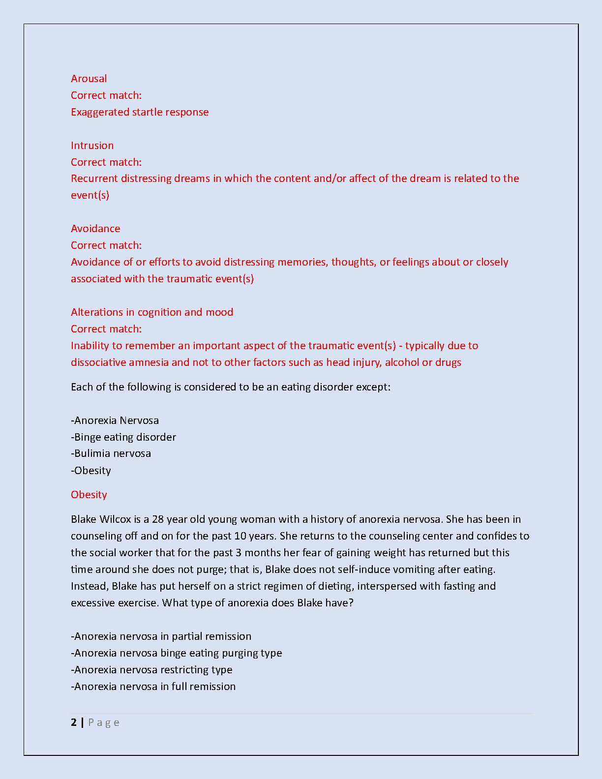 WGU D334 Diagnostic Processes OA Exam 2025 Answers