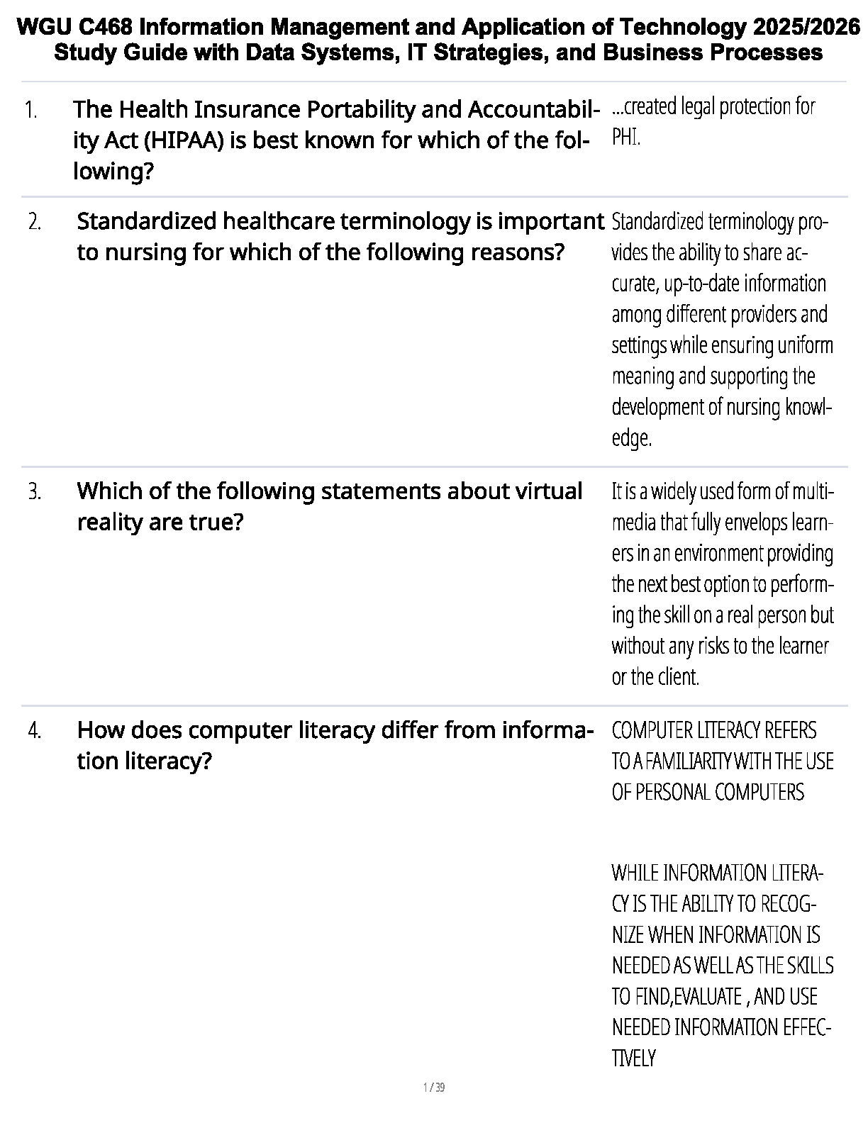 WGU C468 Info Tech Study Guide 2025/2026 IMG-1
