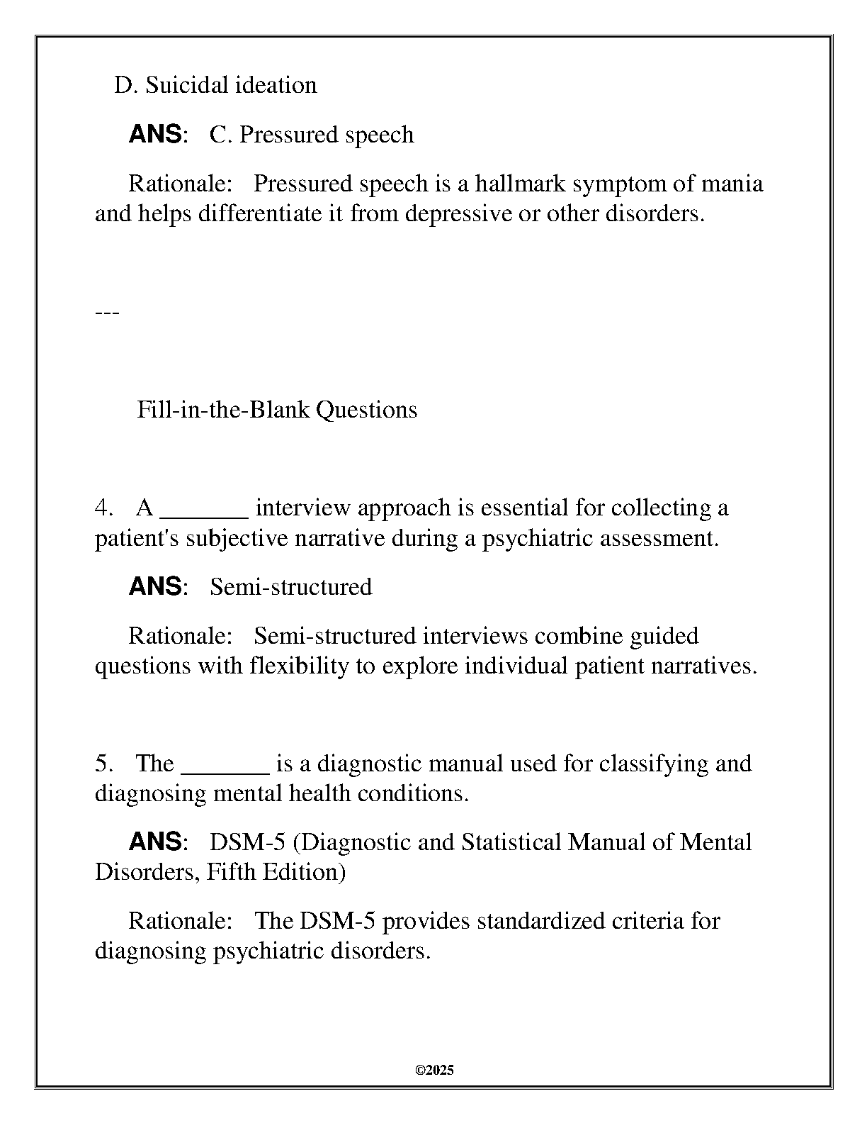NURS 6437 PMHNP OA Review Q&A 2025 WGU Study Guide IMG-3