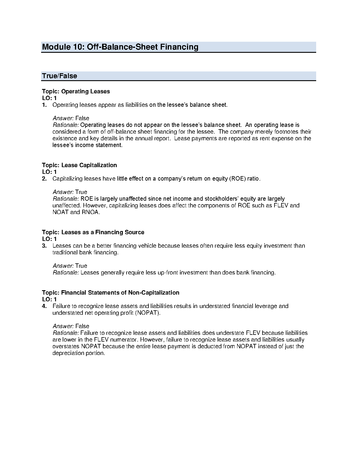 Financial Statement Analysis & Valuation 4th Edition IMG-3
