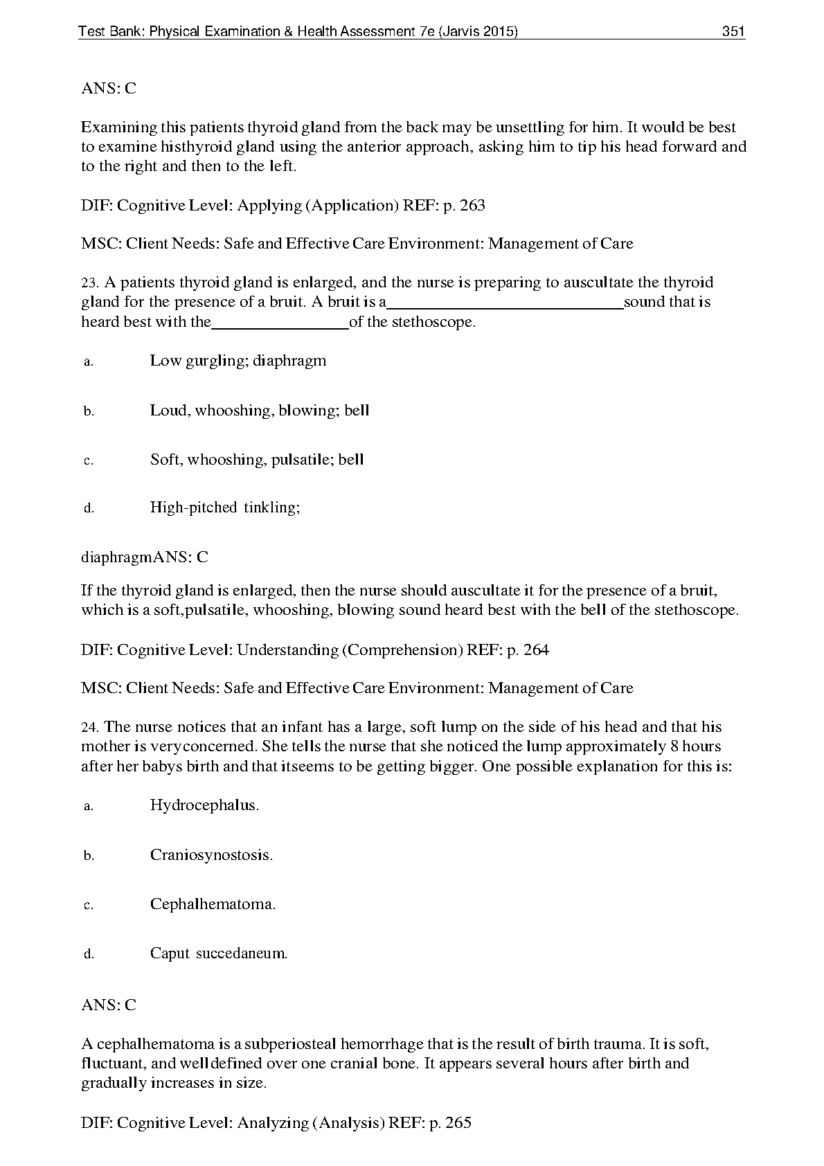 Physical Examination and Health Assessment 7th Edition IMG-1