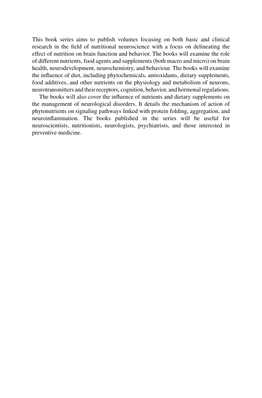 Nutrition and Psychiatric Disorders 1st Edition TEST BANK IMG-3