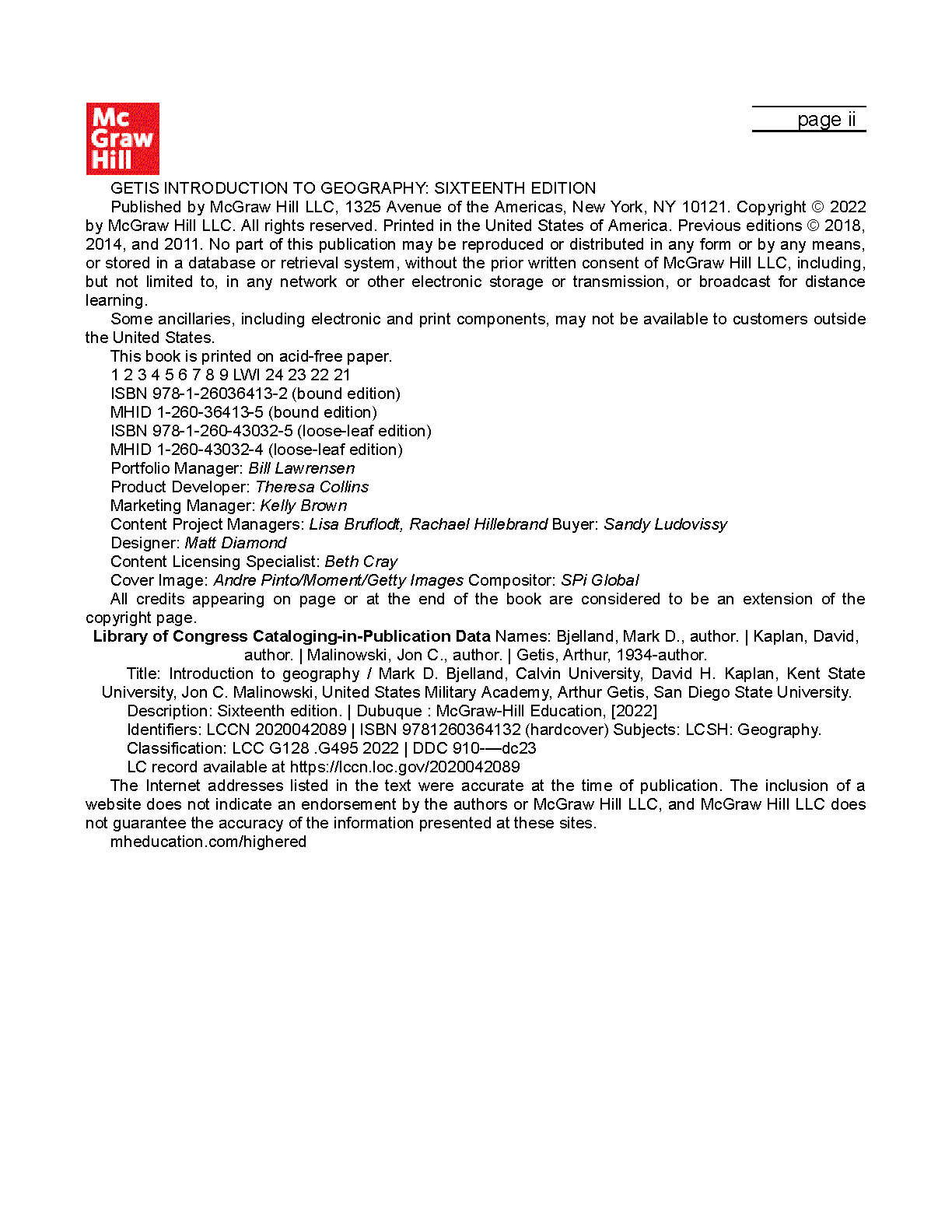 Introduction to Geography Test Bank 16e Solution Guide IMG-3