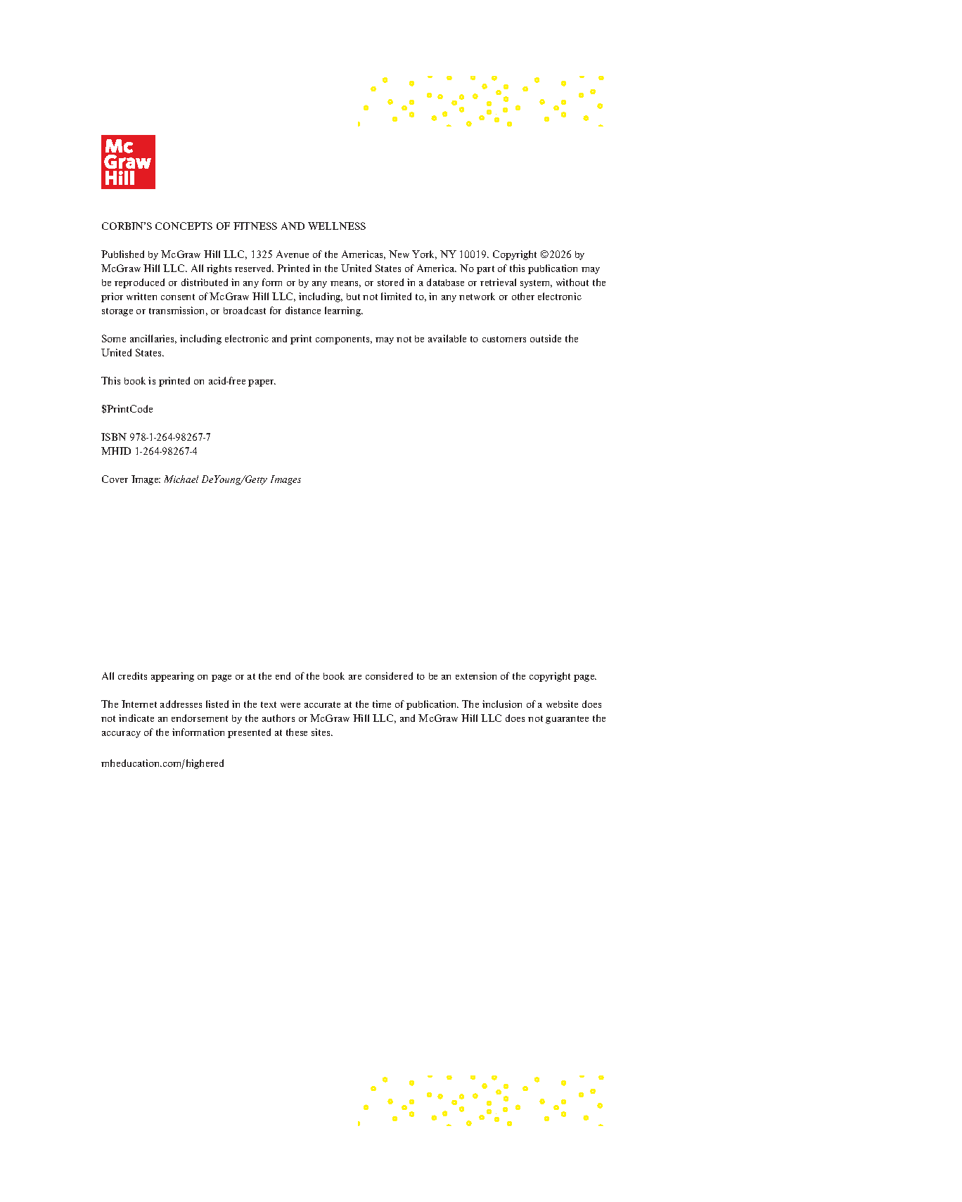 Corbin's Fitness and Wellness Test Bank - Life IMG-3