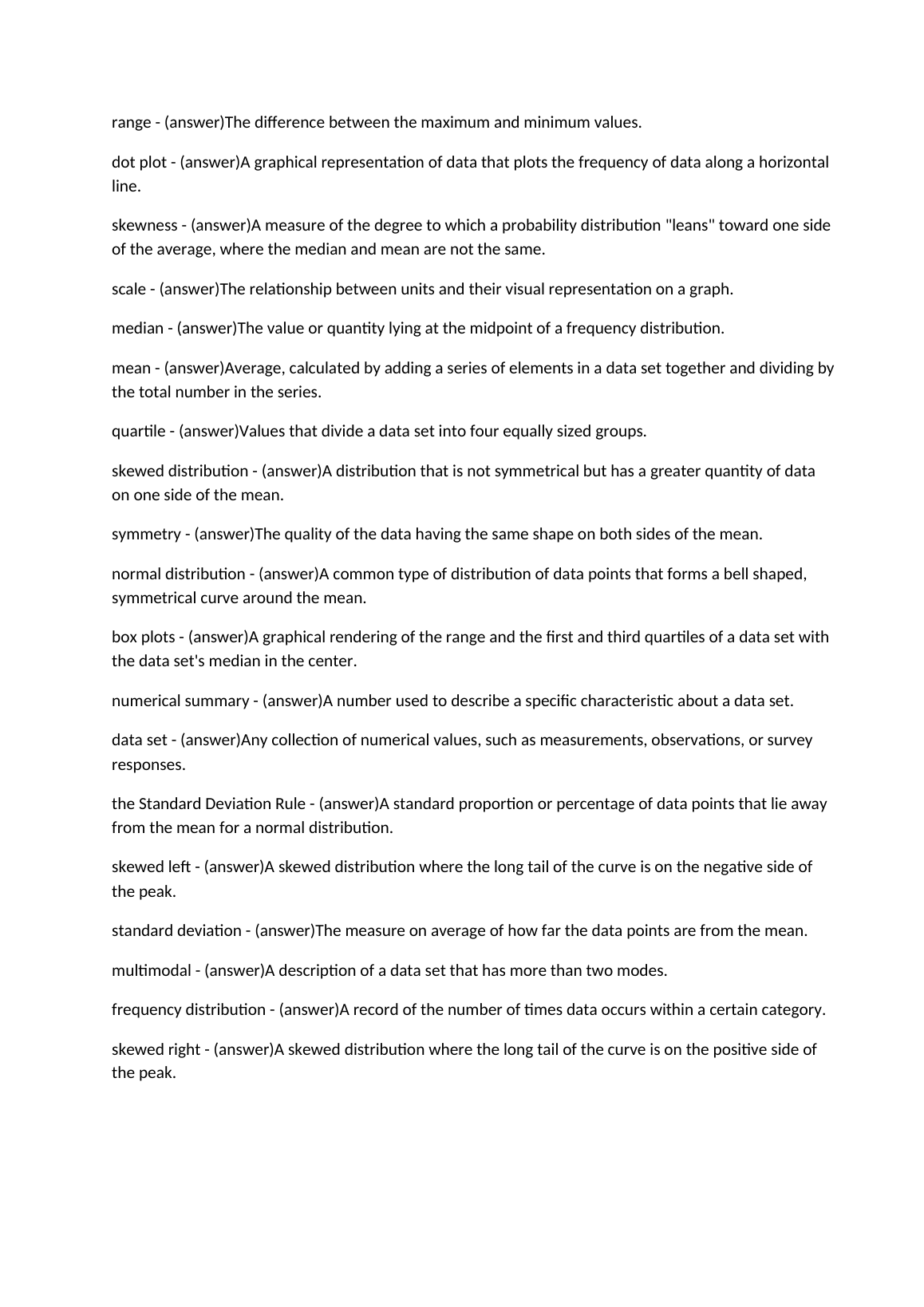 WGU C784 Statistics Study Guide 2025/2026 Exam Prep IMG-3