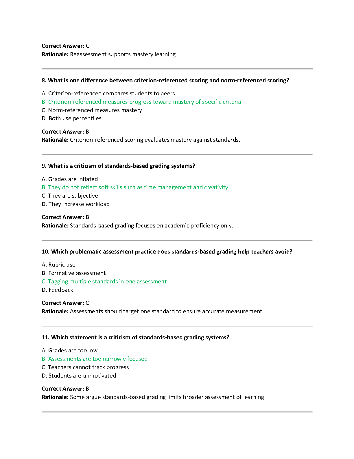WGU D184 Test Bank 2026 | Standards-Based Assessment Study Guide IMG-3